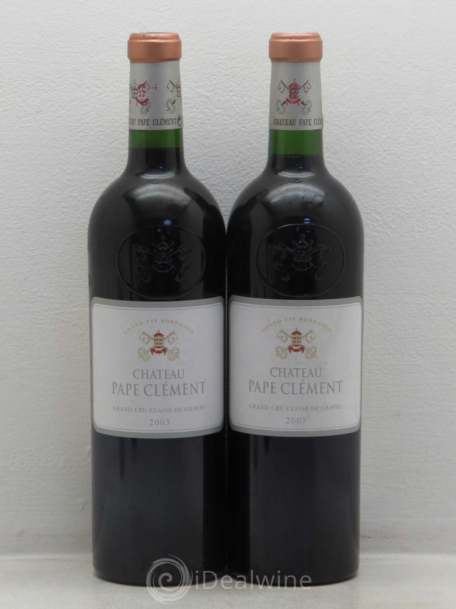 Château Pape Clément Cru Classé de Graves 2003 - Lot de 4 bouteilles - 2