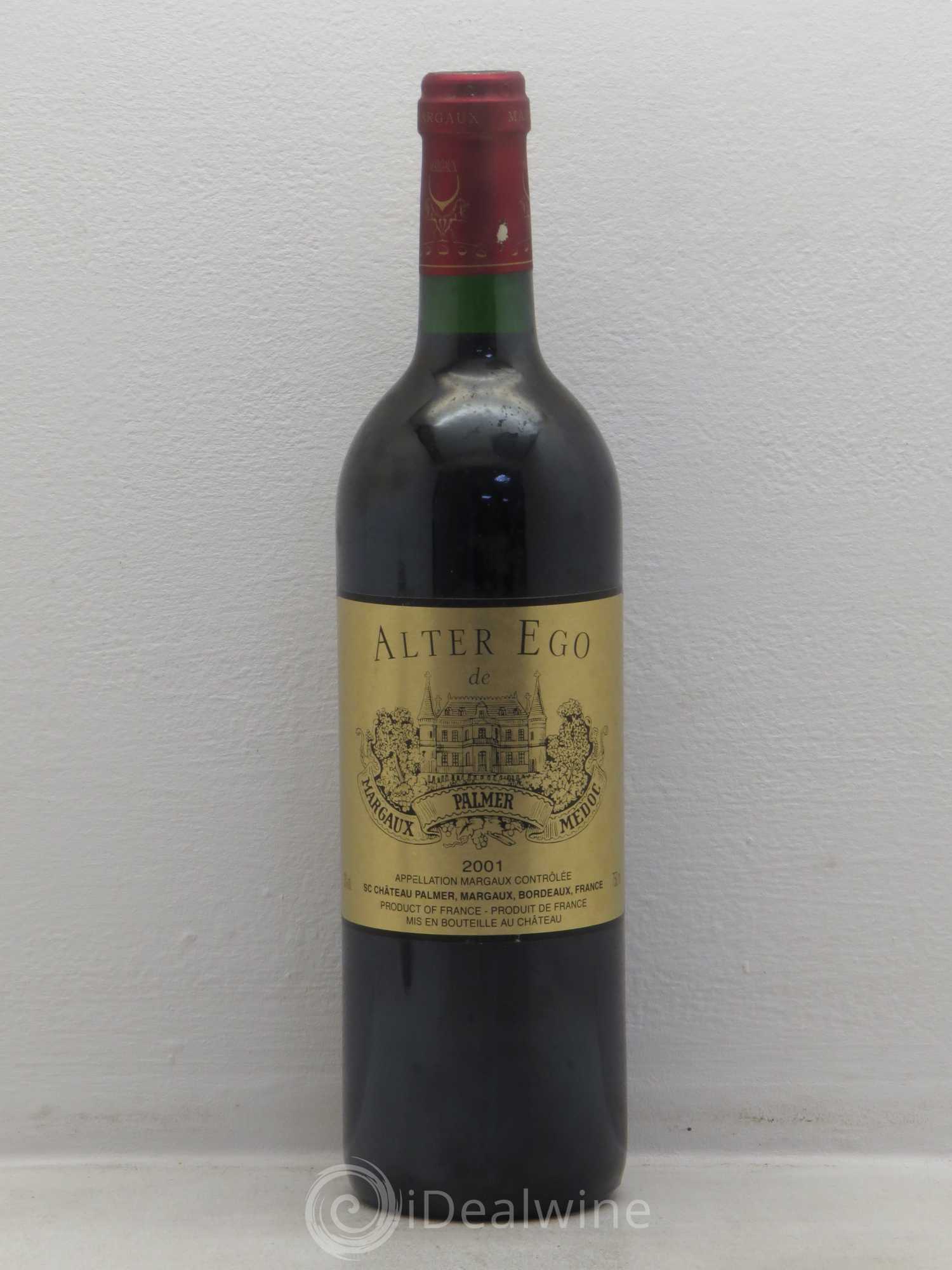 Alter Ego de Palmer Second Vin 2001 - Lot de 1 bouteille - 0