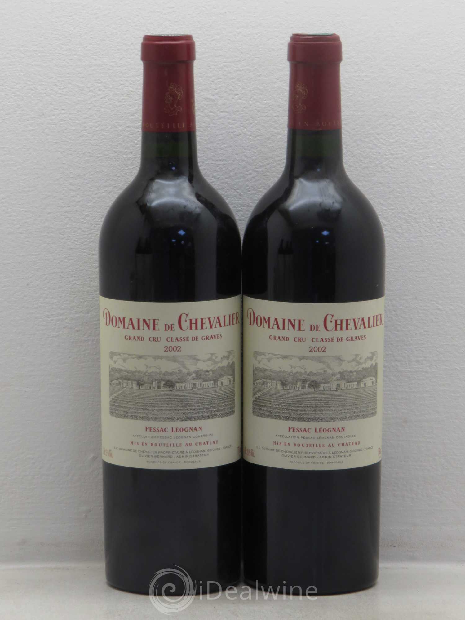 Domaine de Chevalier Cru Classé de Graves 2002 - Lot de 5 bouteilles - 2