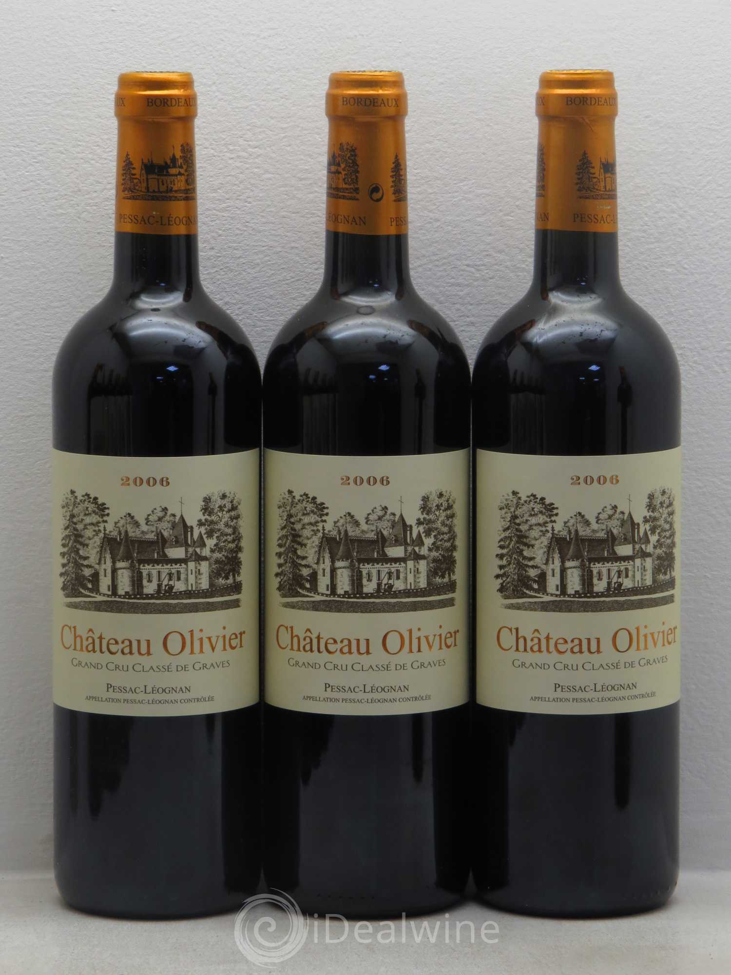 Château Olivier Cru Classé de Graves 2006 - Lot de 12 bouteilles - 2