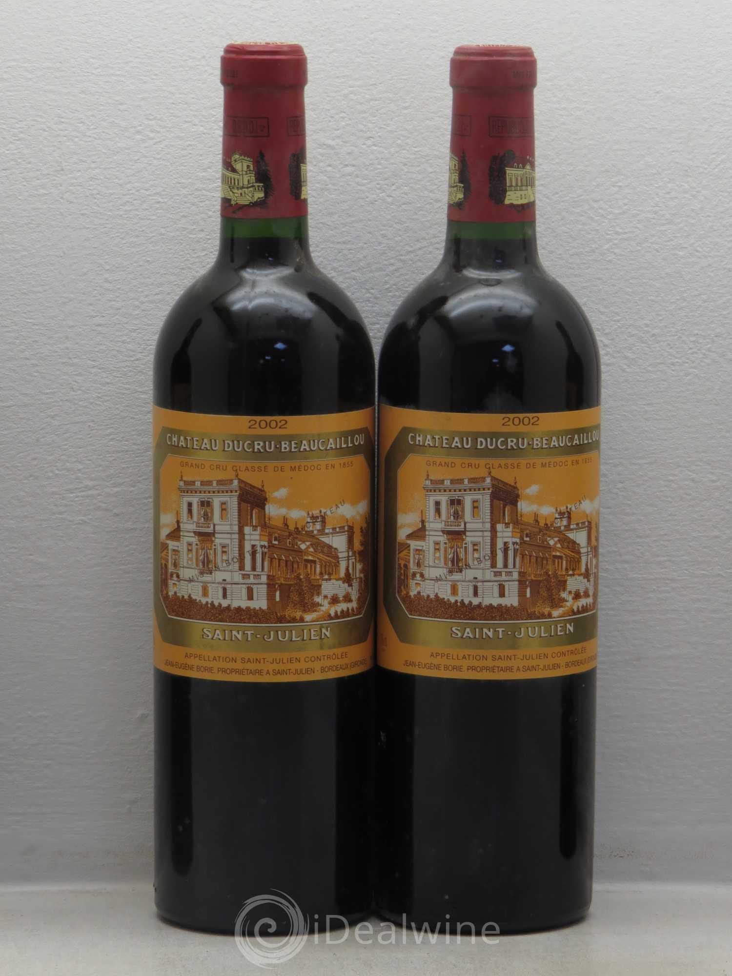 Château Ducru Beaucaillou 2ème Grand Cru Classé 2002 - Lot de 4 bouteilles - 1