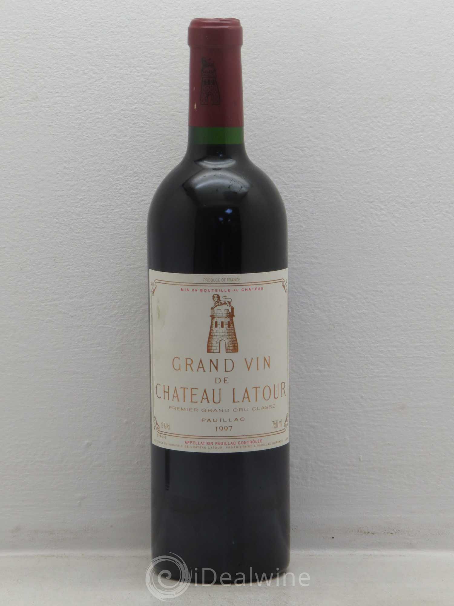 Château Latour 1er Grand Cru Classé 1997 - Lot de 1 bouteille - 0