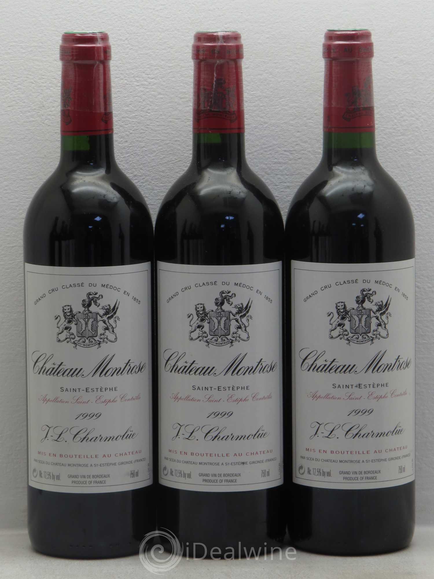 Château Montrose 2ème Grand Cru Classé 1999 - Lot de 12 bouteilles - 2