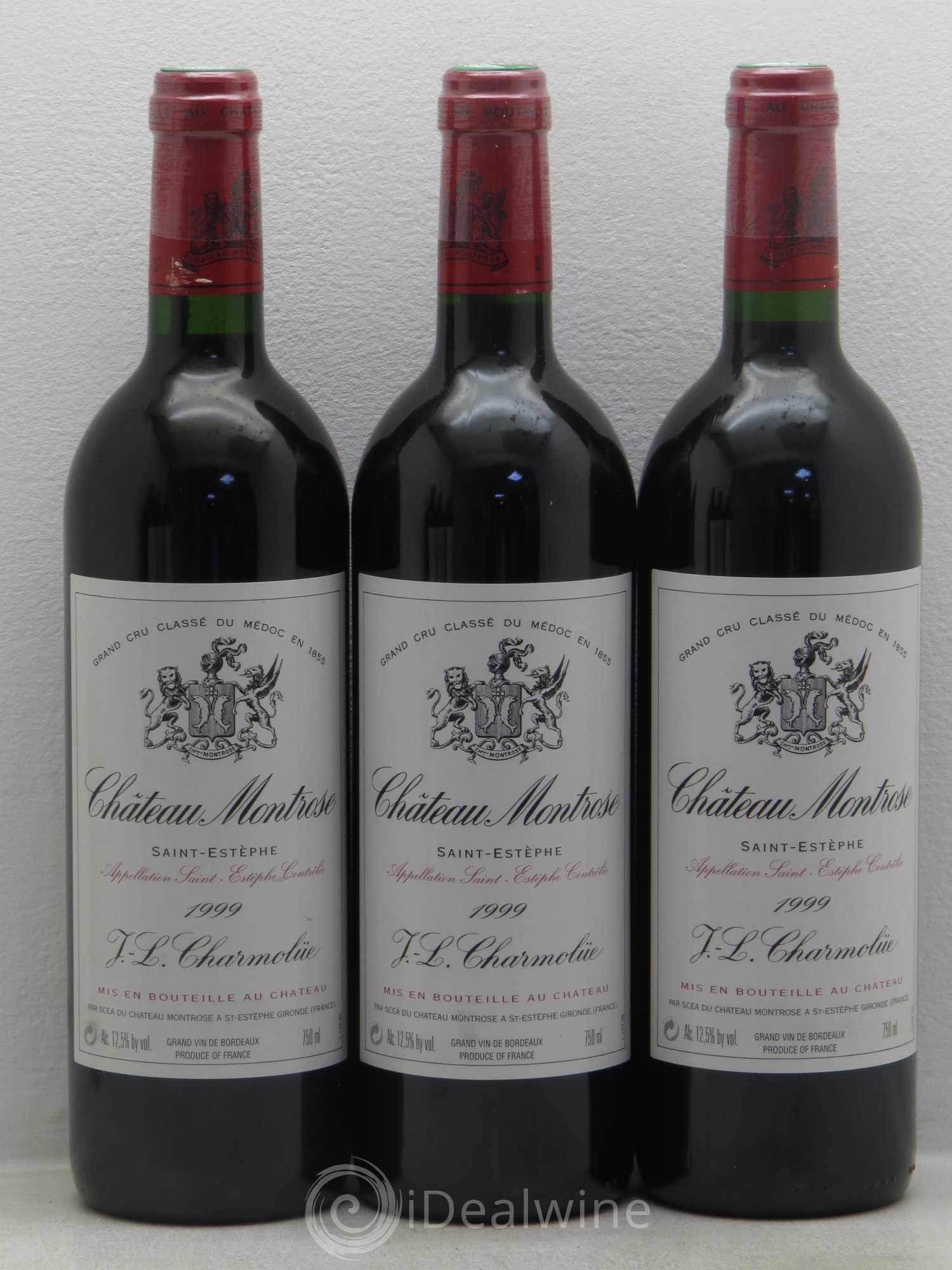 Château Montrose 2ème Grand Cru Classé 1999 - Lot de 12 bouteilles - 3
