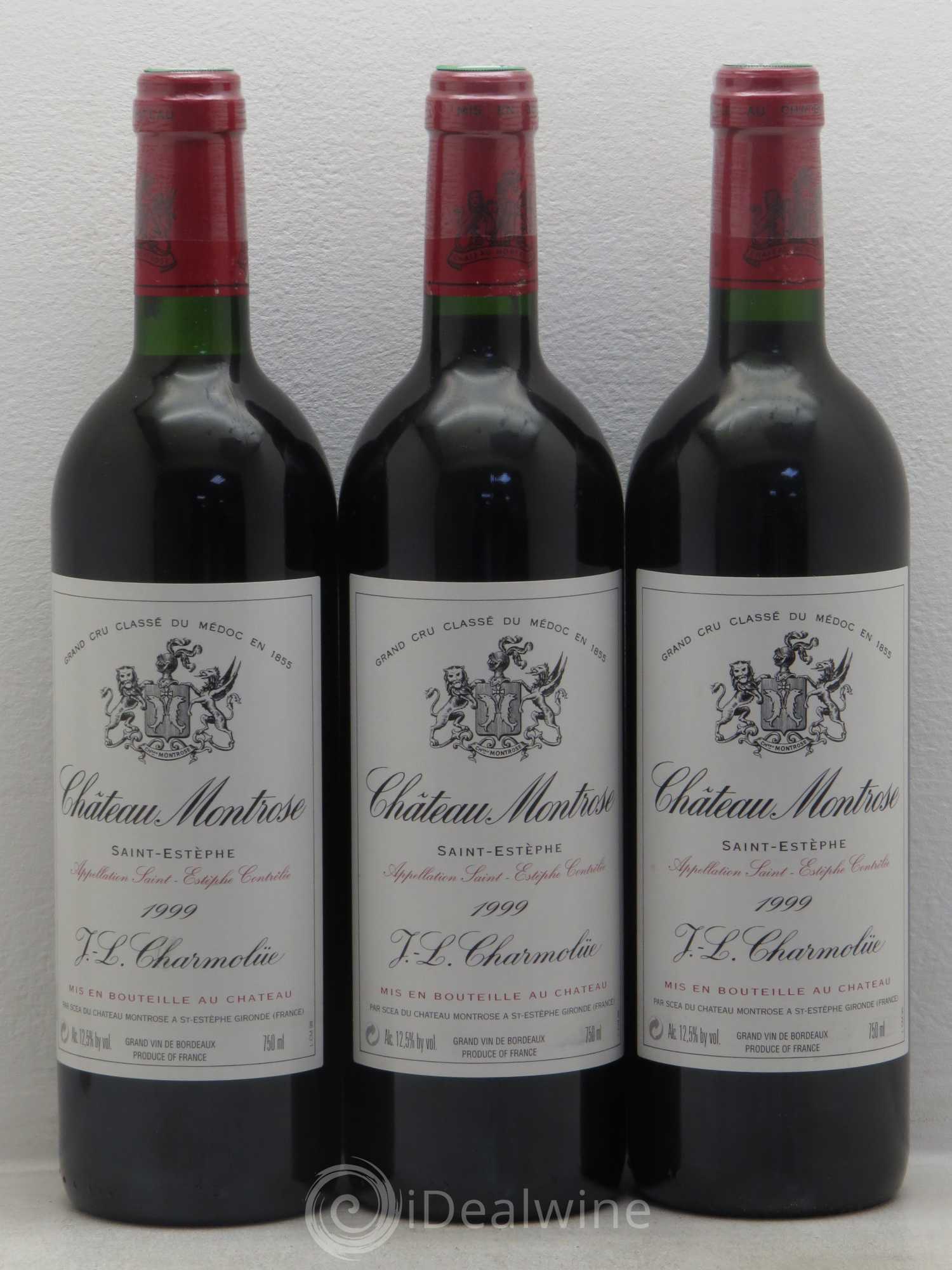 Château Montrose 2ème Grand Cru Classé 1999 - Lot de 12 bouteilles - 4