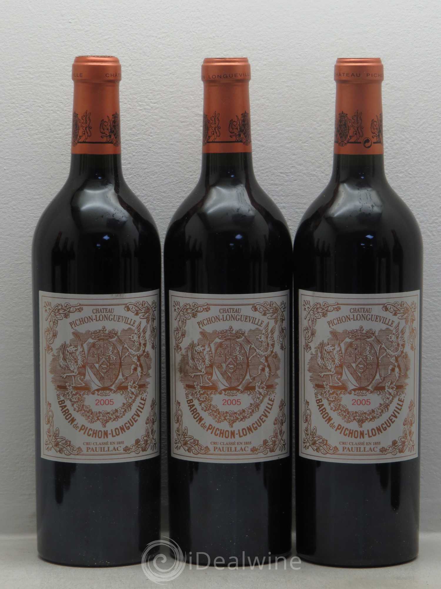 Pichon Longueville Baron 2ème Grand Cru Classé 2005 - Lot de 12 bouteilles - 2