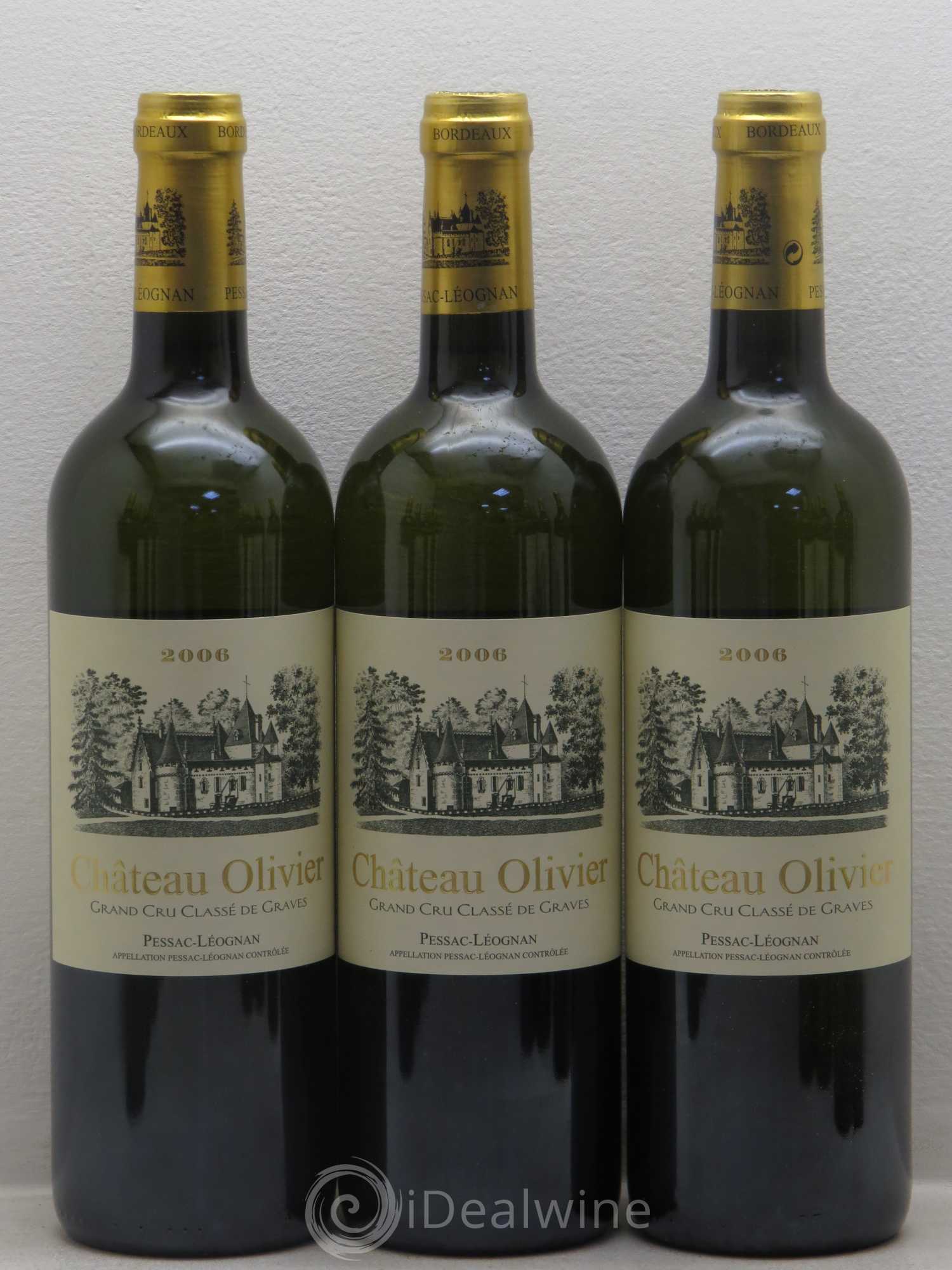 Château Olivier Cru Classé de Graves 2006 - Lot de 12 bouteilles - 1