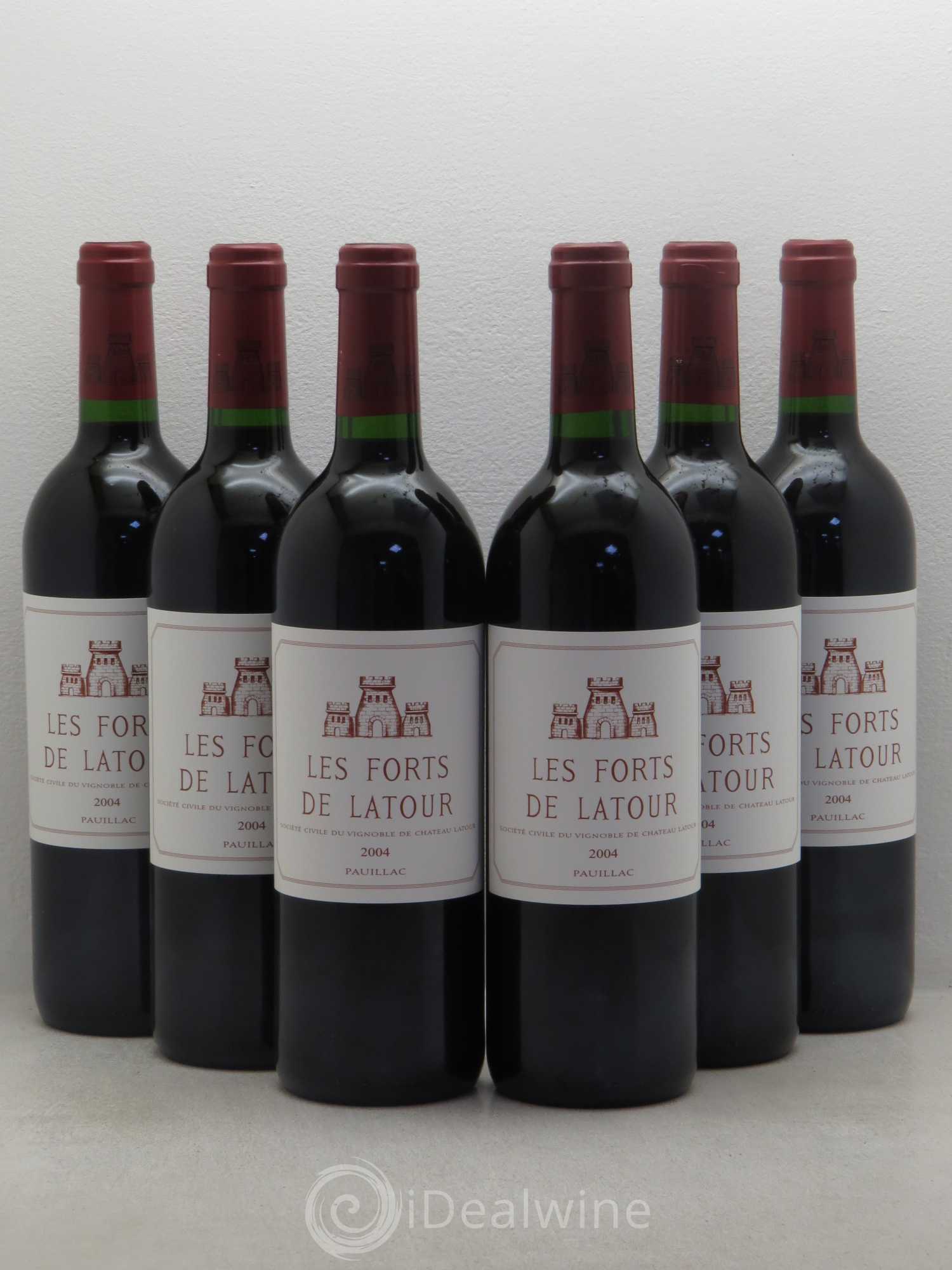 Les Forts de Latour Second Vin 2004 - Lot de 6 bouteilles - 0