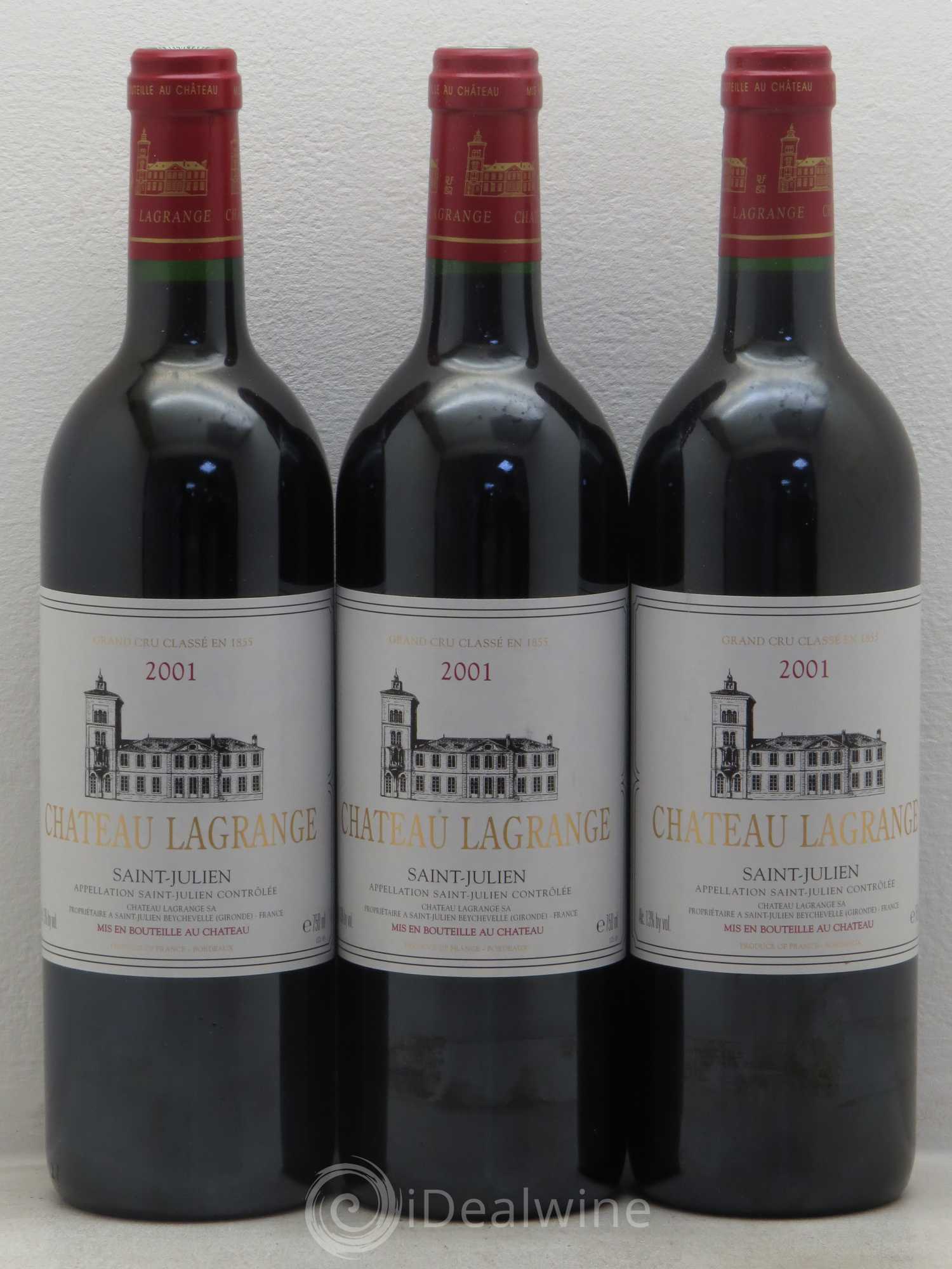 Château Lagrange 3ème Grand Cru Classé 2001 - Lot de 6 bouteilles - 2
