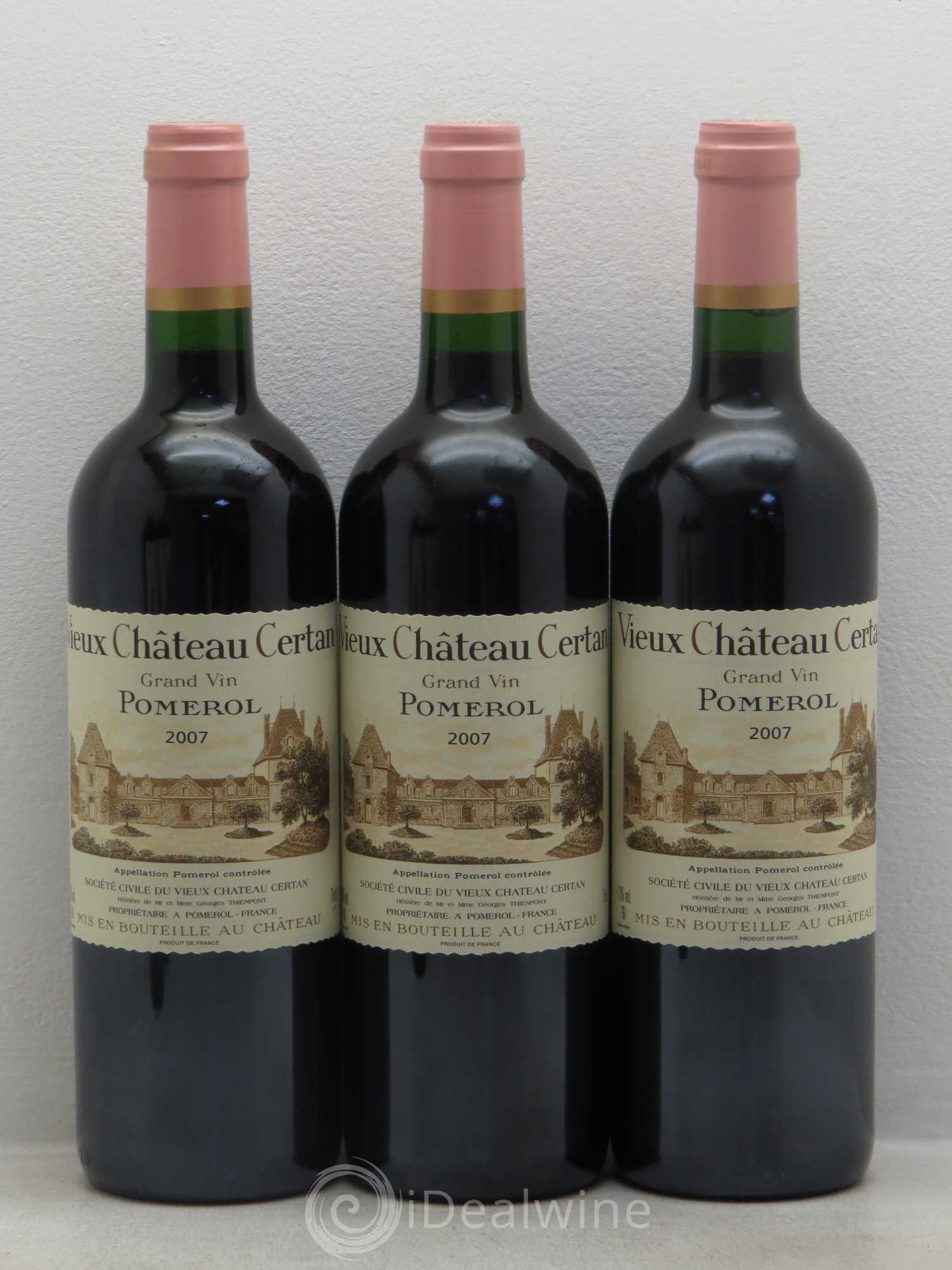 Vieux Château Certan 2007 - Lot de 6 bouteilles - 1