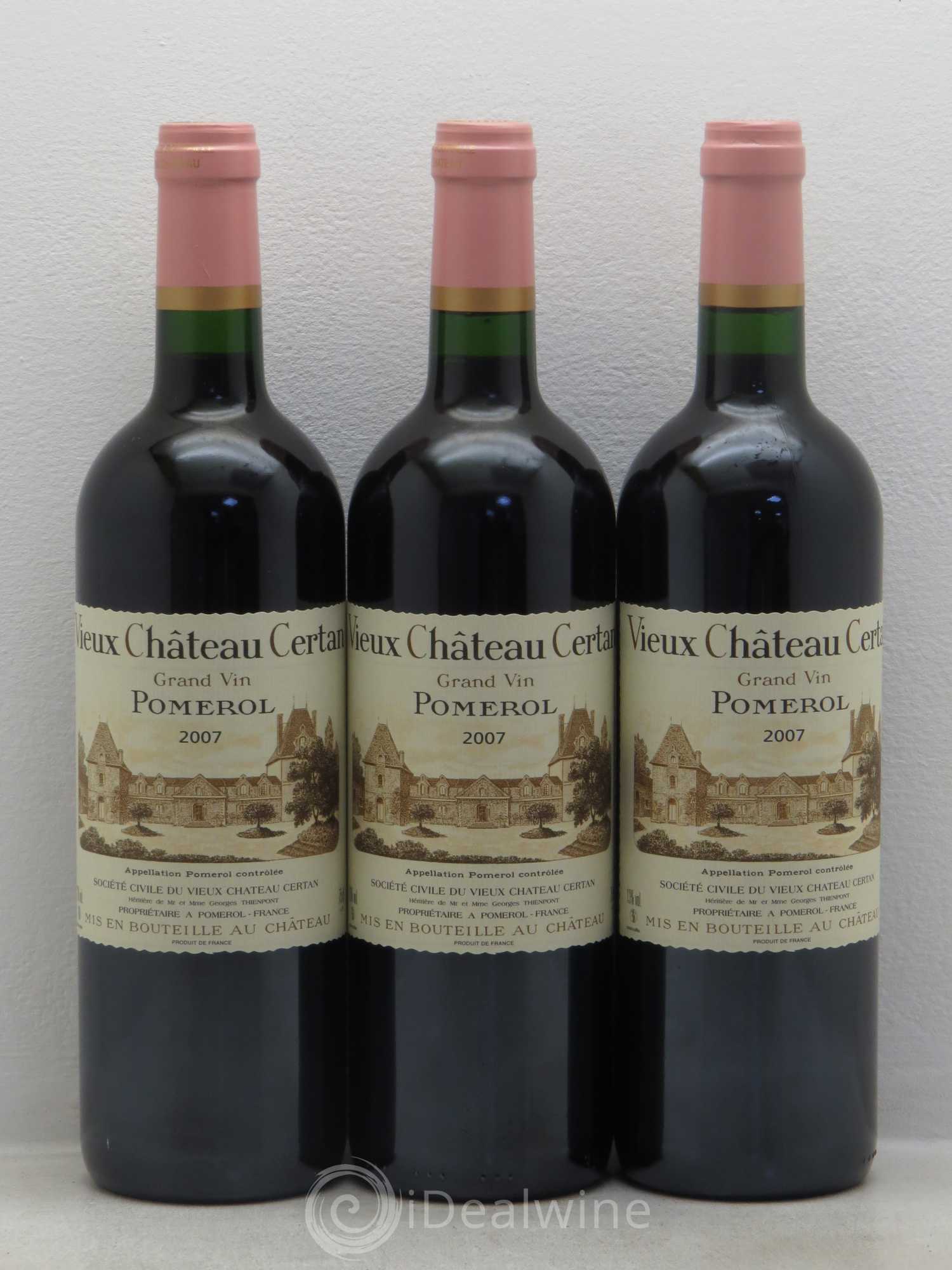 Vieux Château Certan 2007 - Lot de 6 bouteilles - 2