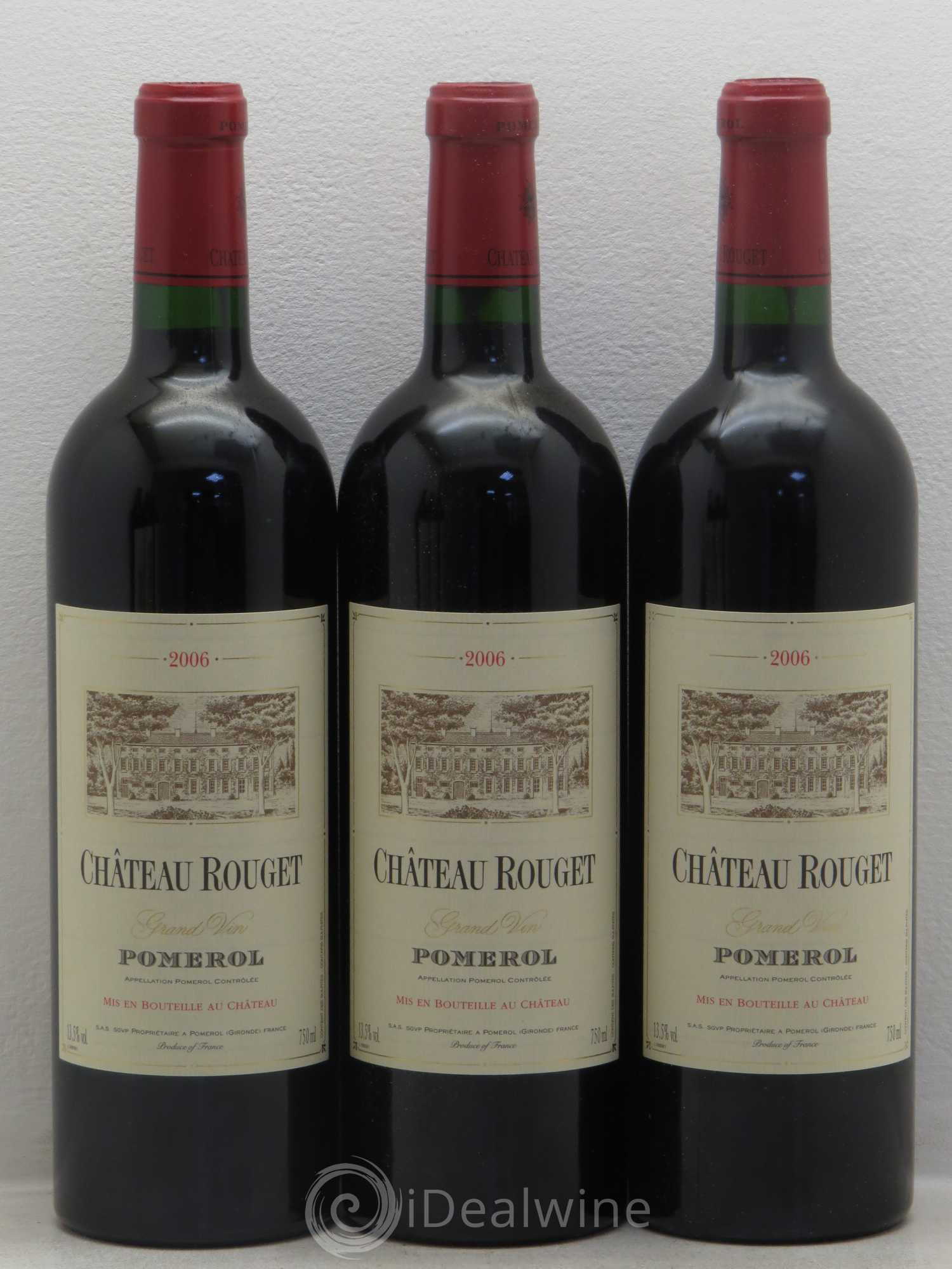 Château Rouget 2006 - Lot de 6 bouteilles - 1