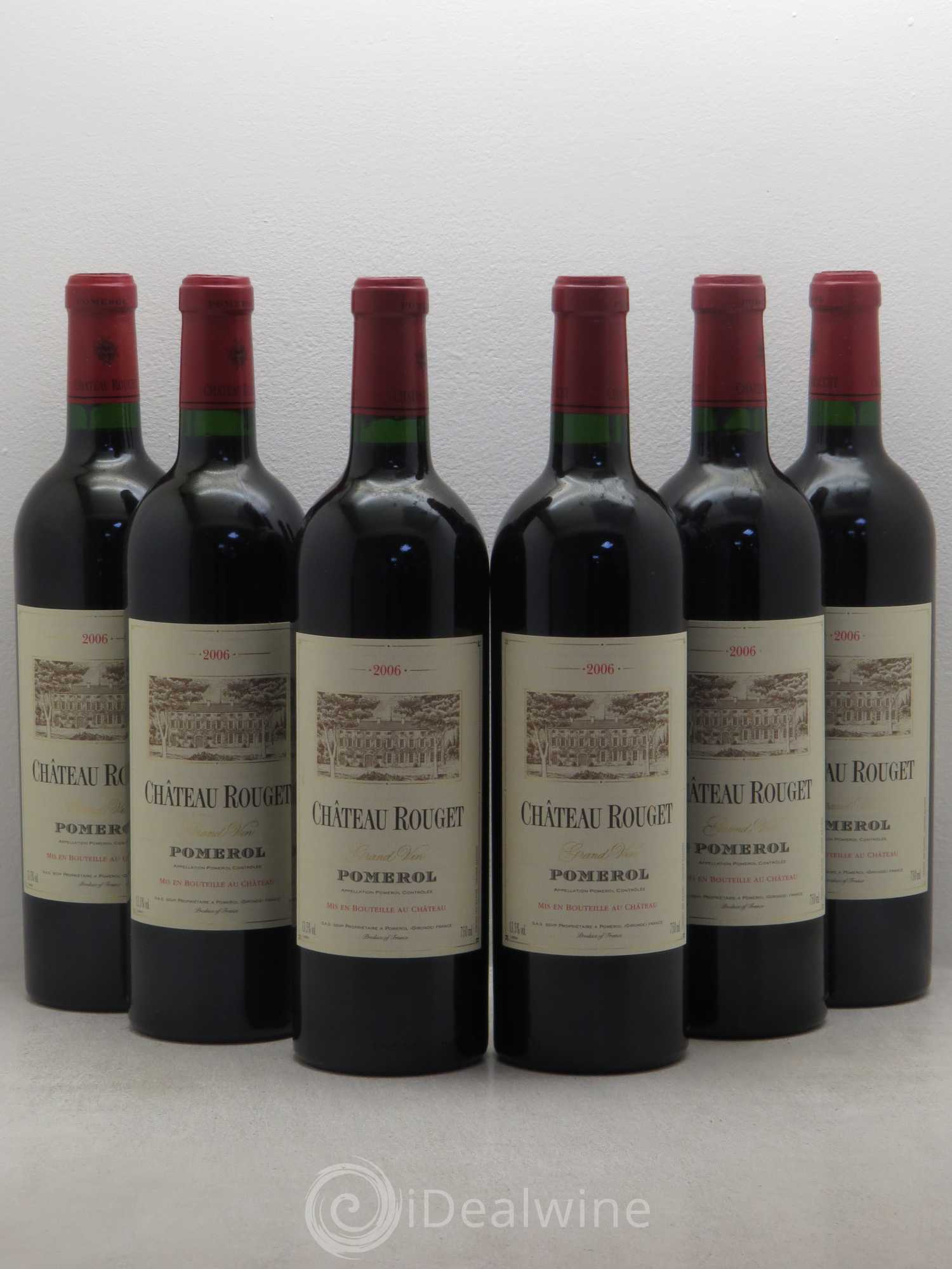Château Rouget 2006 - Lot de 6 bouteilles - 0