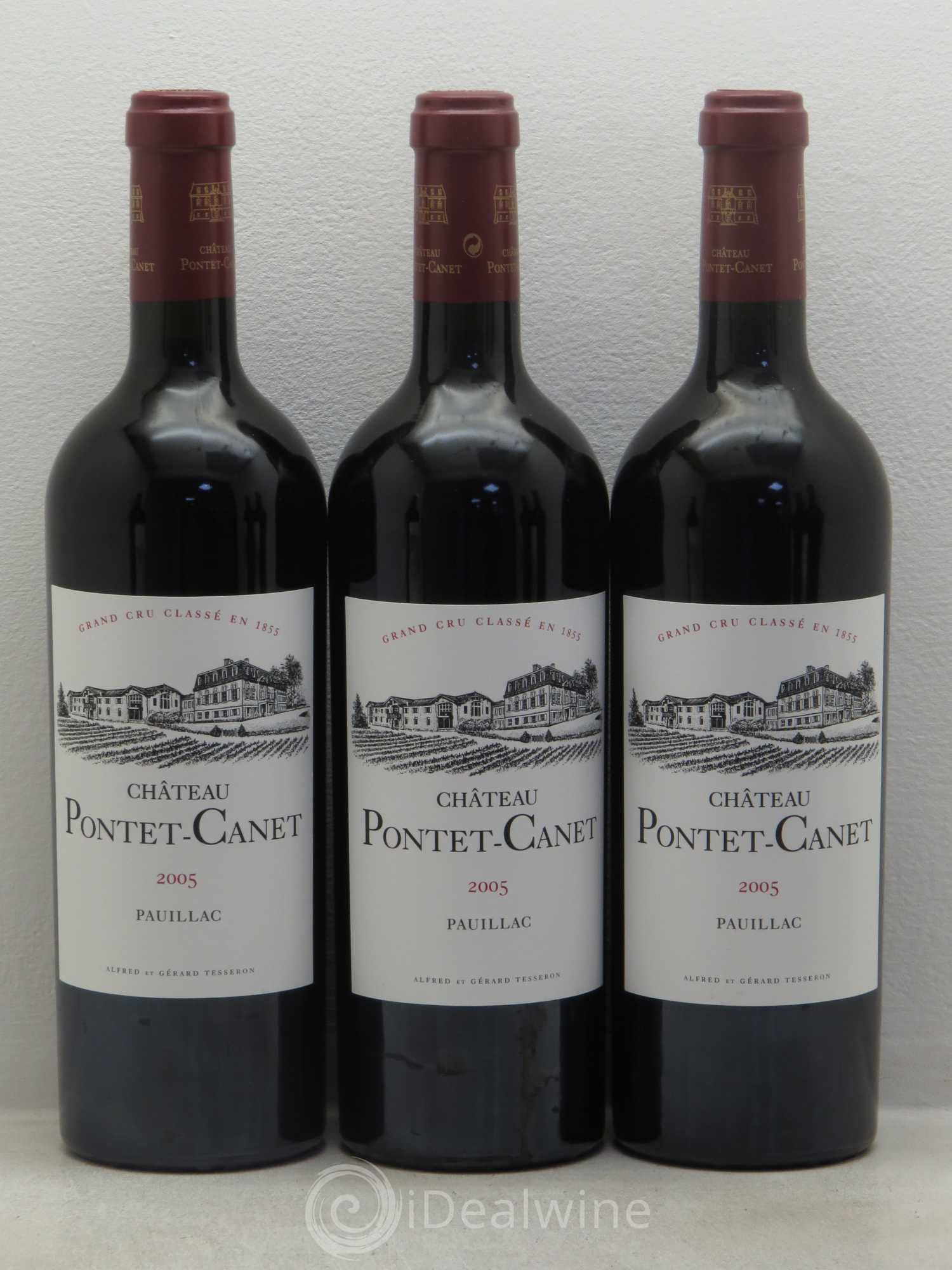 Château Pontet Canet 5ème Grand Cru Classé 2005 - Lot de 12 bouteilles - 3