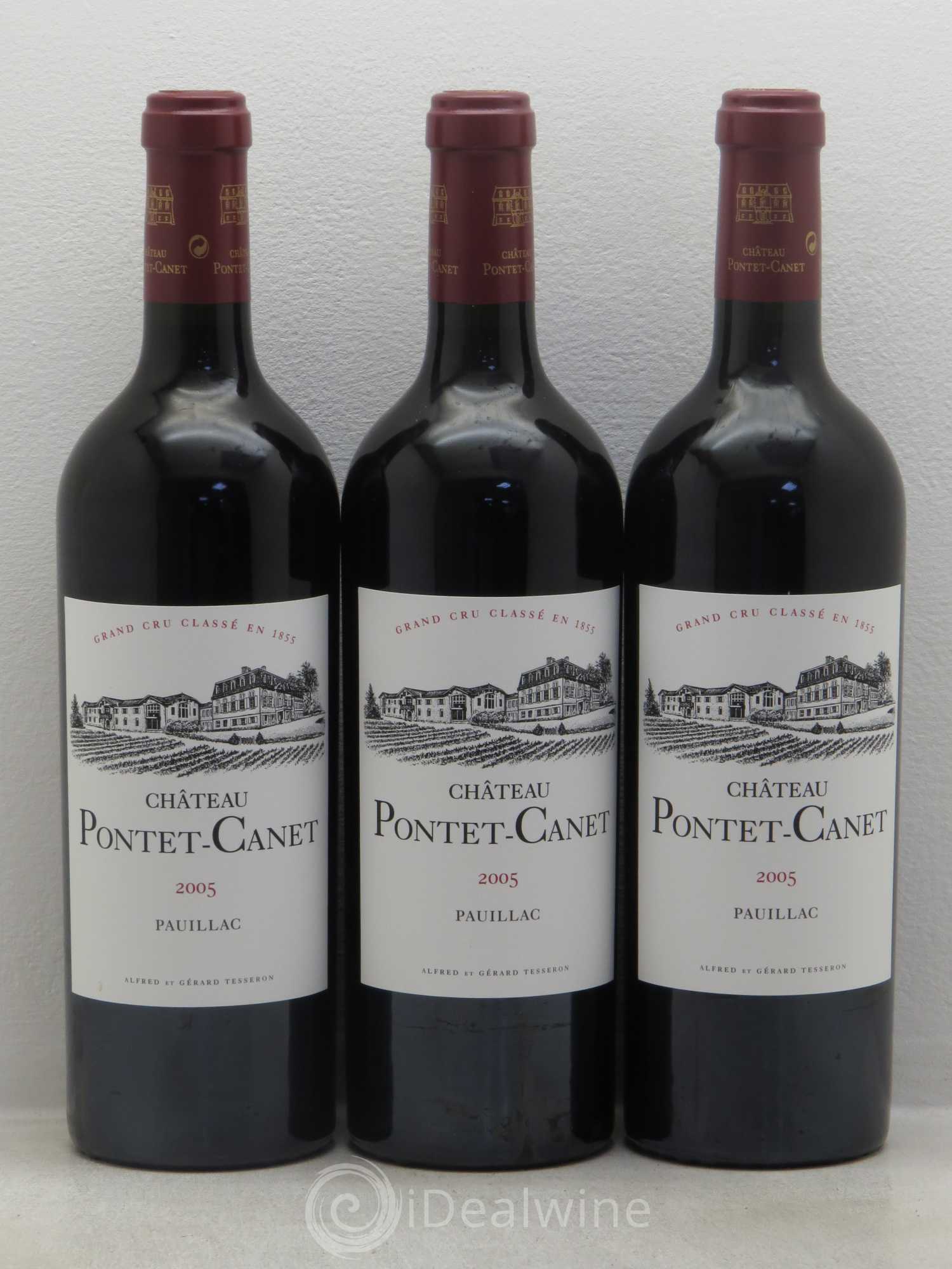 Château Pontet Canet 5ème Grand Cru Classé 2005 - Lot de 12 bouteilles - 4