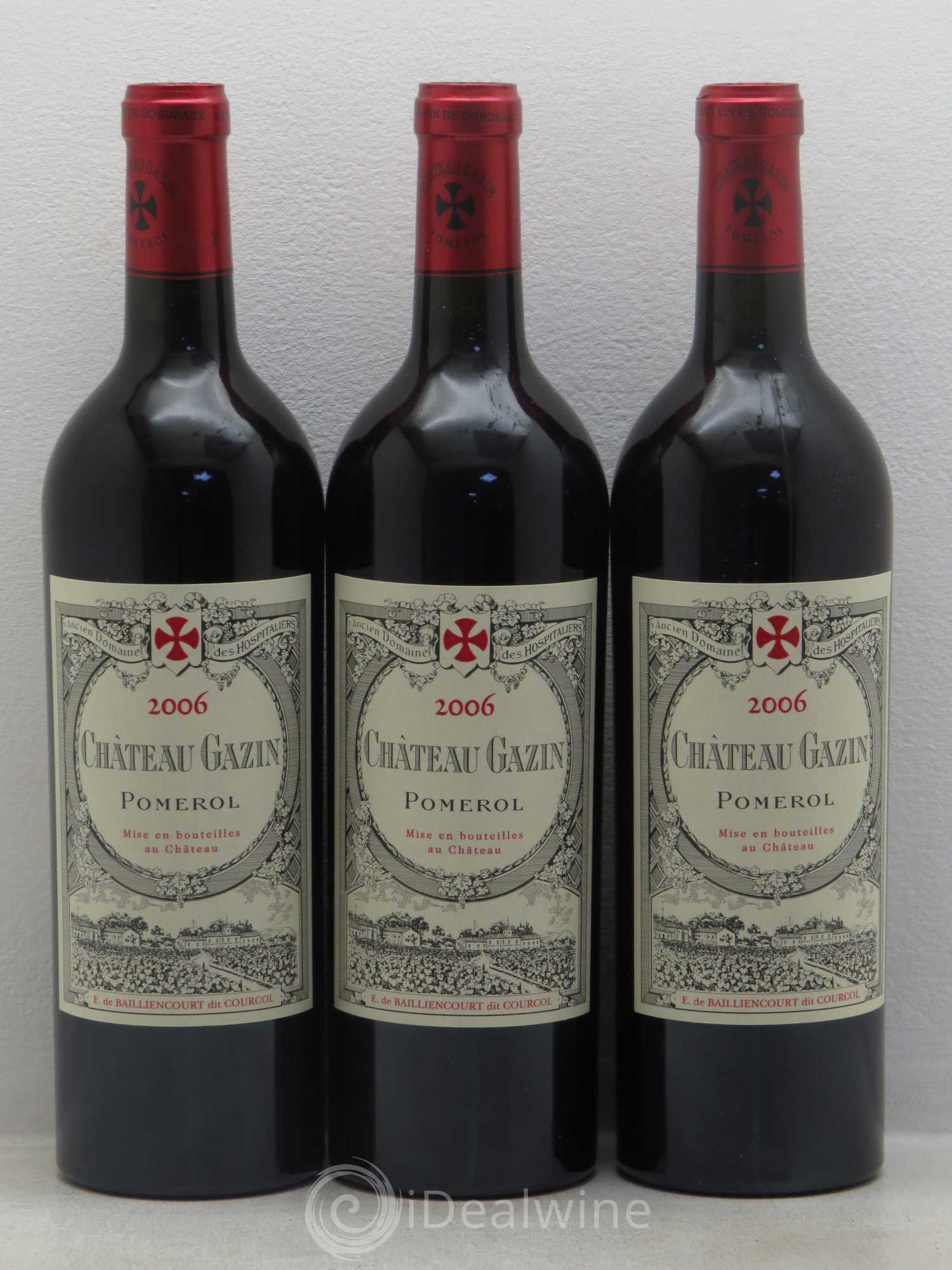 Château Gazin 2006 - Lot de 6 bouteilles - 2