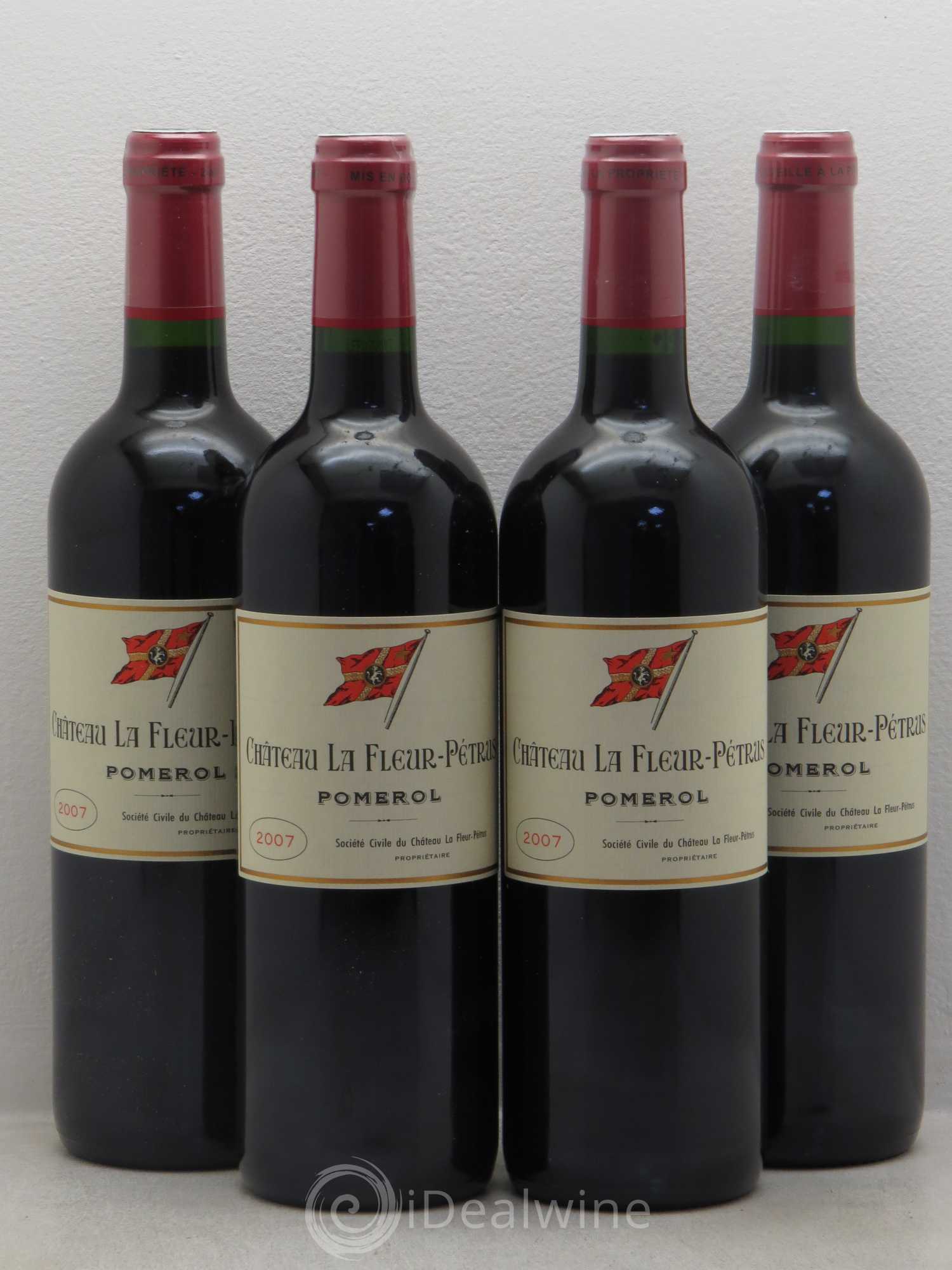 Château la Fleur Petrus 2007 - Lot de 4 bouteilles - 0