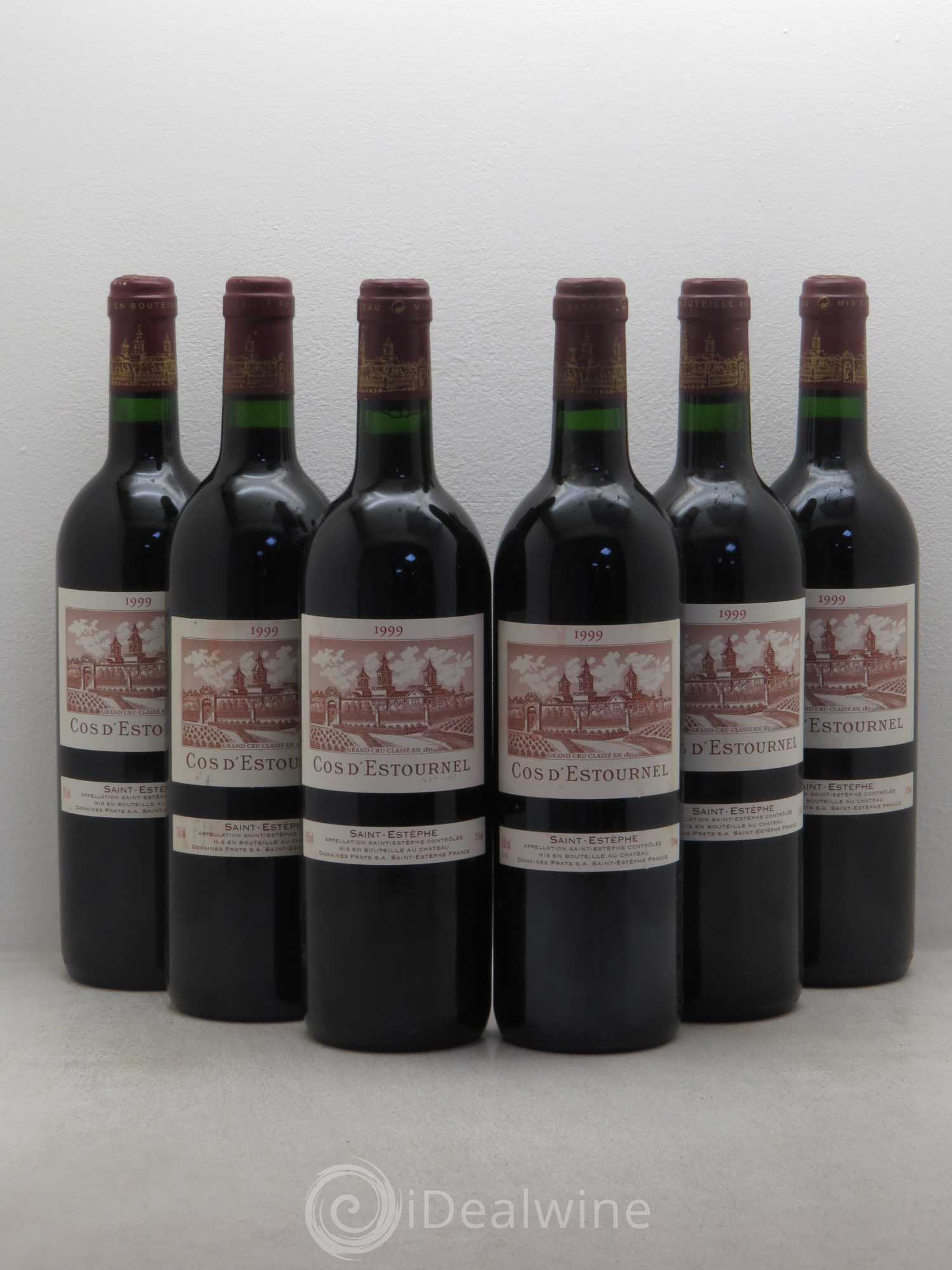 Cos d'Estournel 2ème Grand Cru Classé 1999 - Lot de 6 bouteilles - 0