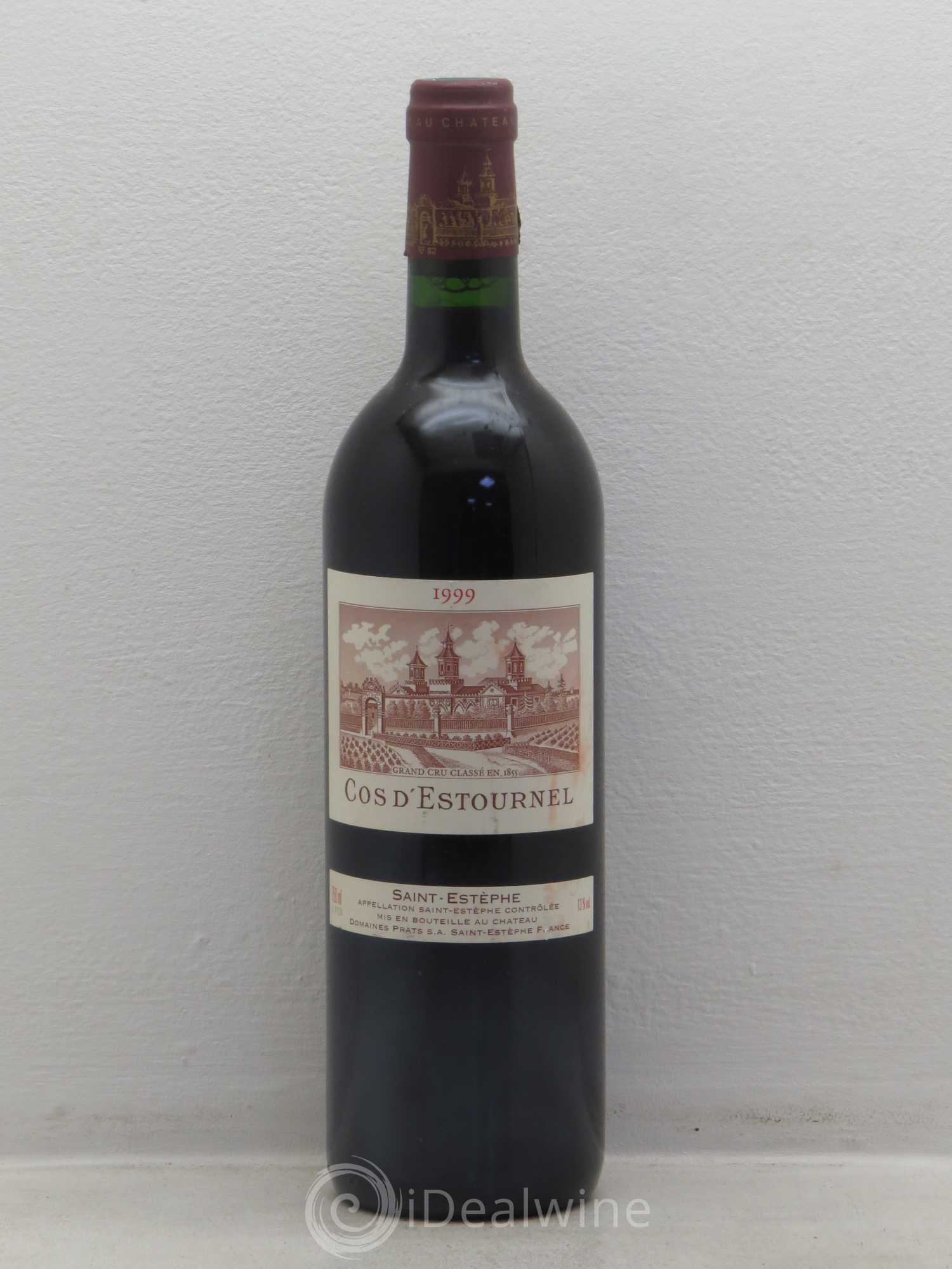 Cos d'Estournel 2ème Grand Cru Classé 1999 - Lot de 1 bouteille - 0