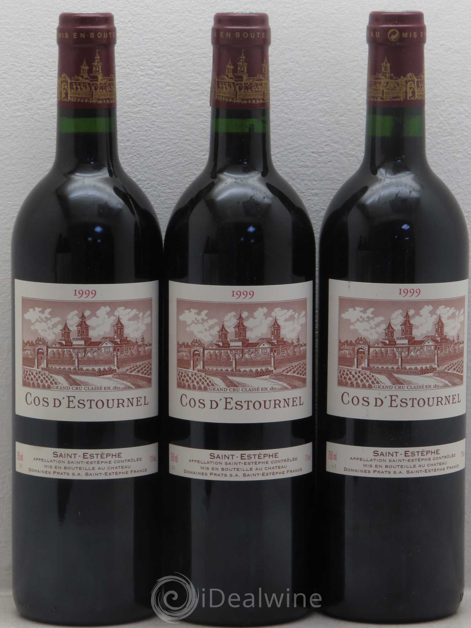 Cos d'Estournel 2ème Grand Cru Classé 1999 - Lot de 6 bouteilles - 1