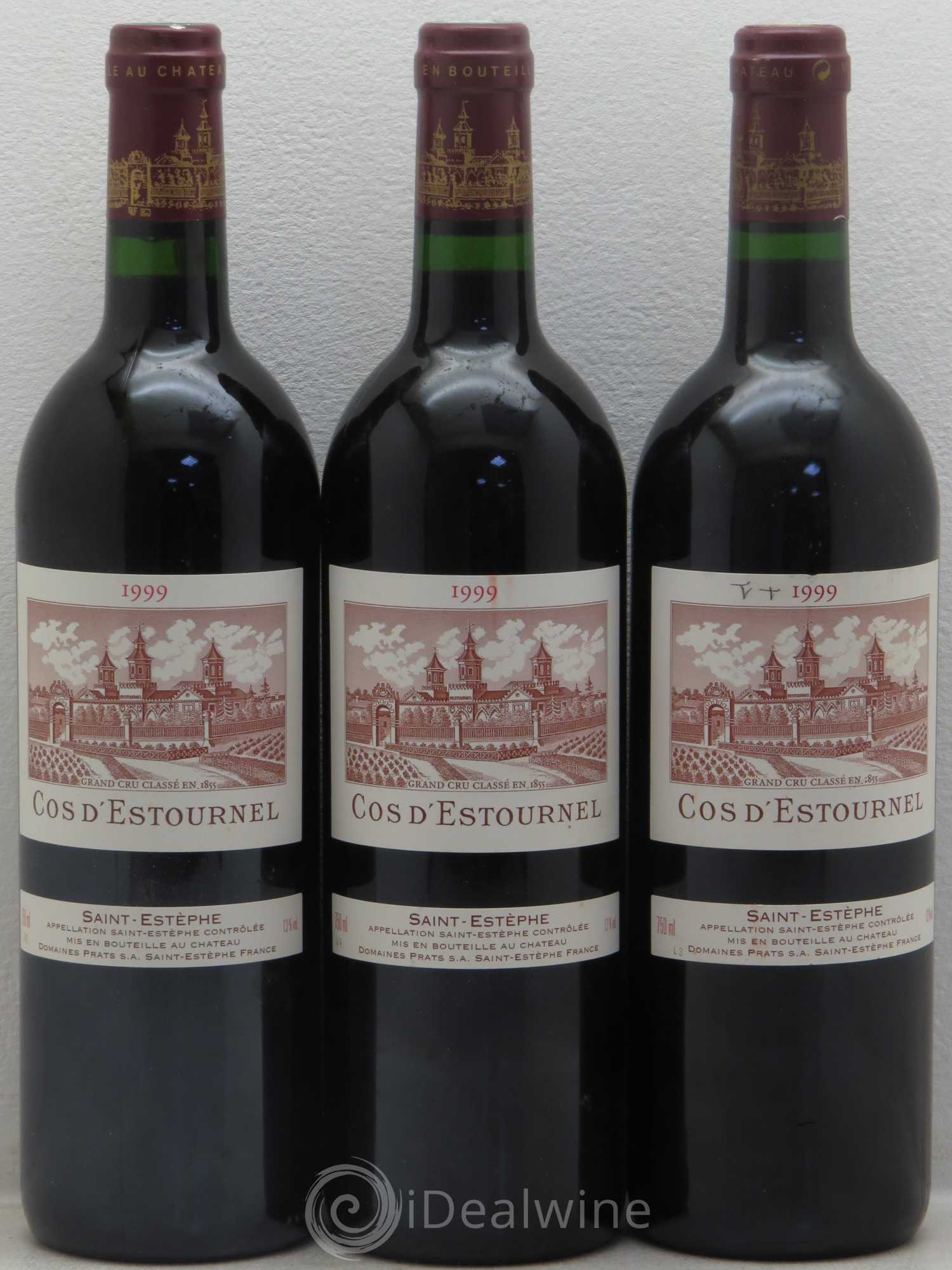 Cos d'Estournel 2ème Grand Cru Classé 1999 - Lot de 6 bouteilles - 2