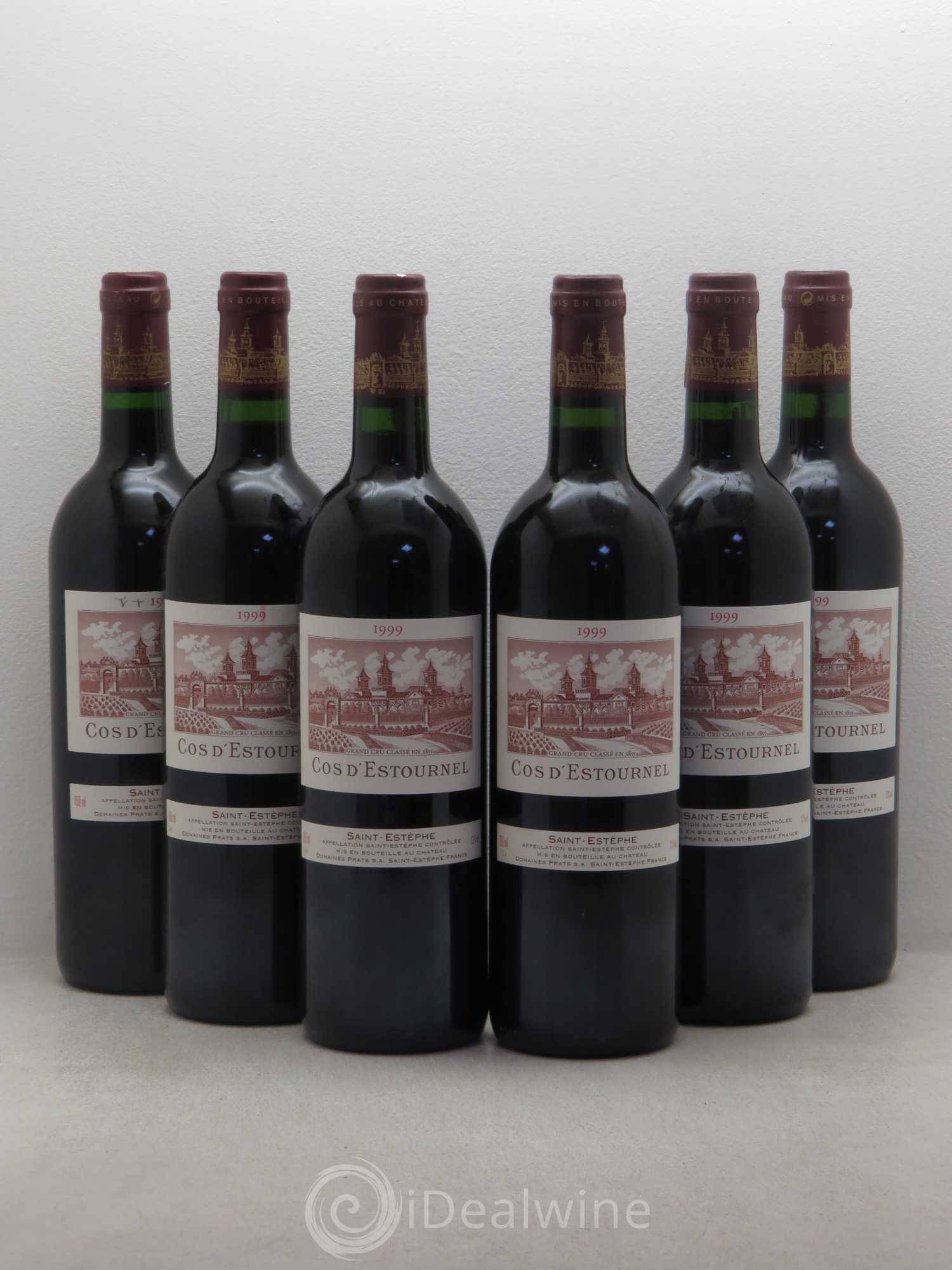 Cos d'Estournel 2ème Grand Cru Classé 1999 - Lot de 6 bouteilles - 0
