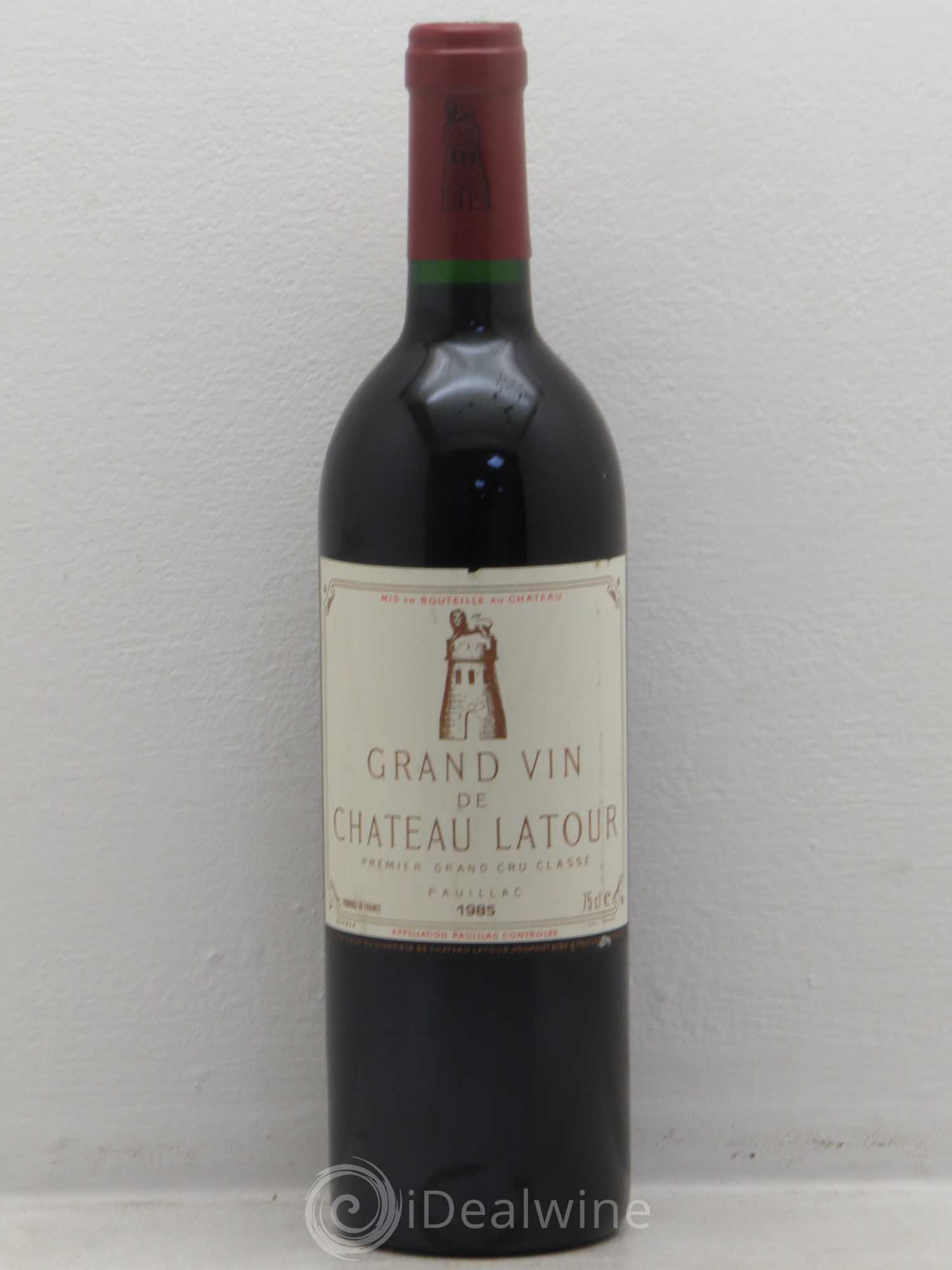 Château Latour 1er Grand Cru Classé 1985 - Lot de 1 bouteille - 0