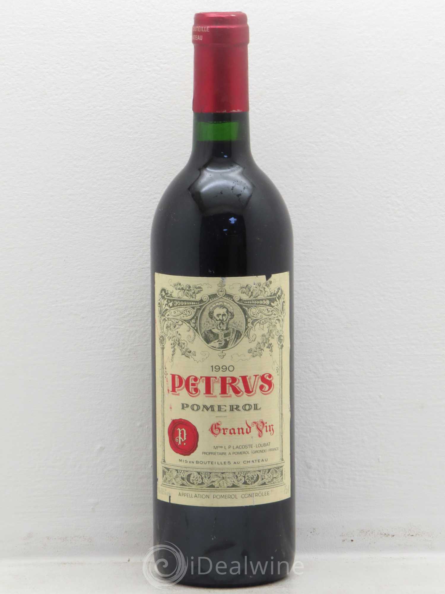 Petrus 1990 - Lot de 1 bouteille - 0