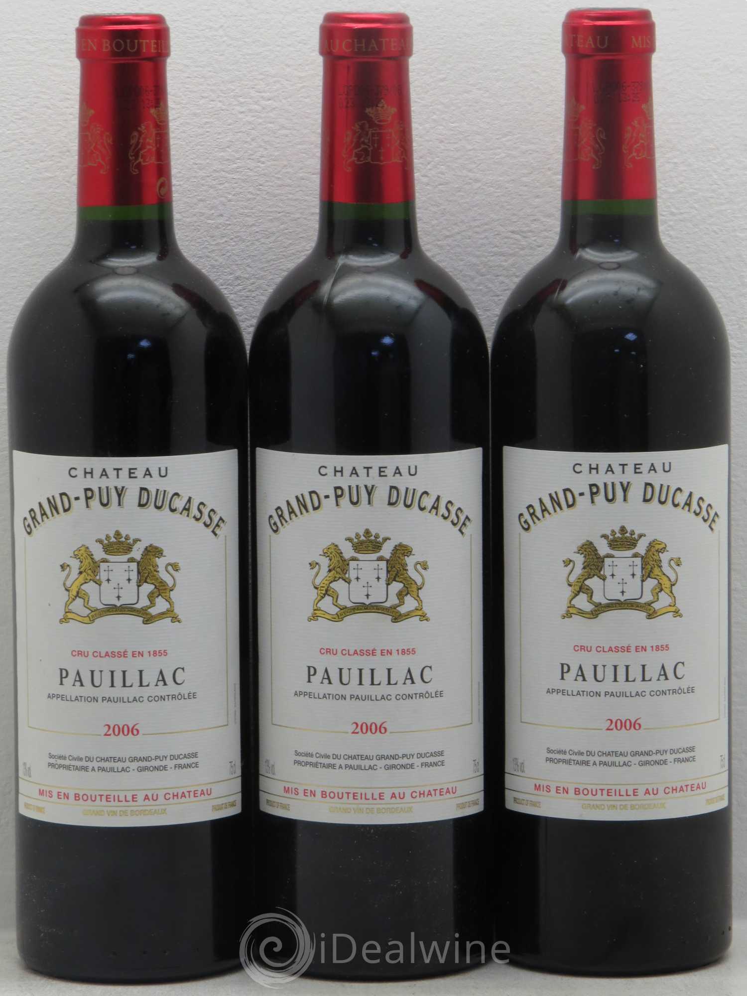 Château Grand Puy Ducasse 5ème Grand Cru Classé 2006 - Lot de 6 bouteilles - 1