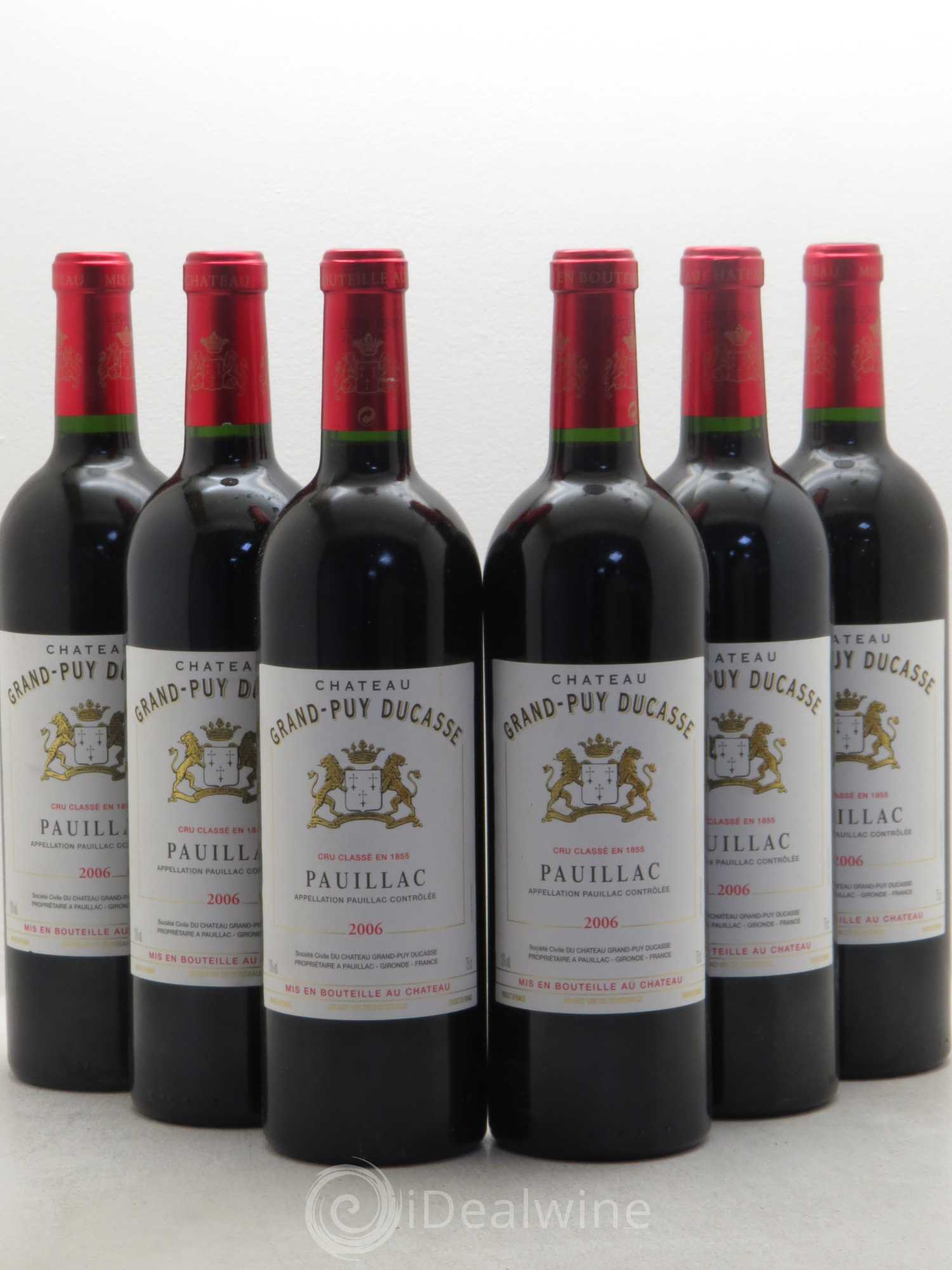Château Grand Puy Ducasse 5ème Grand Cru Classé 2006 - Lot de 6 bouteilles - 0