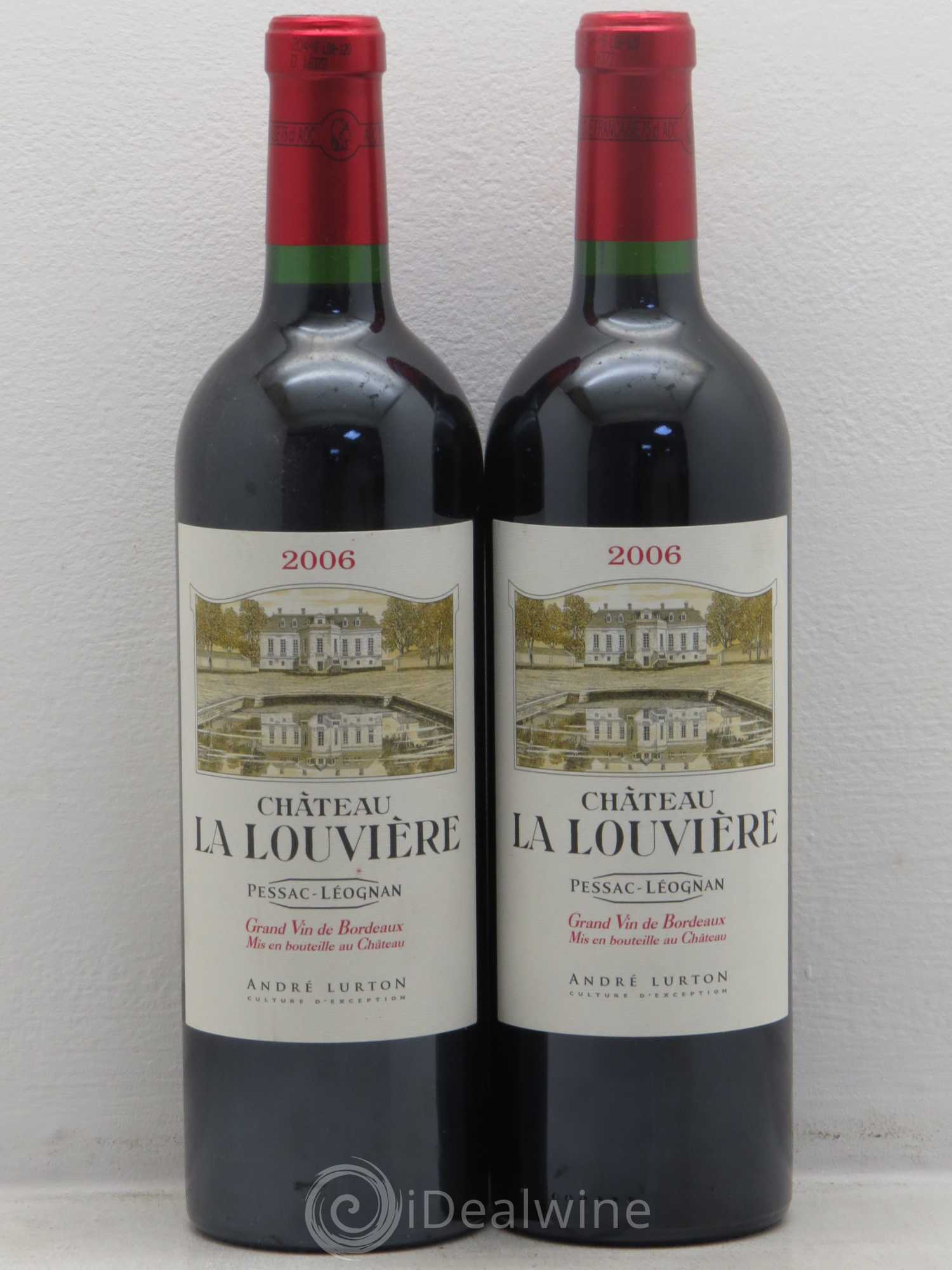 Château la Louvière 2006 - Lot de 2 bouteilles - 0