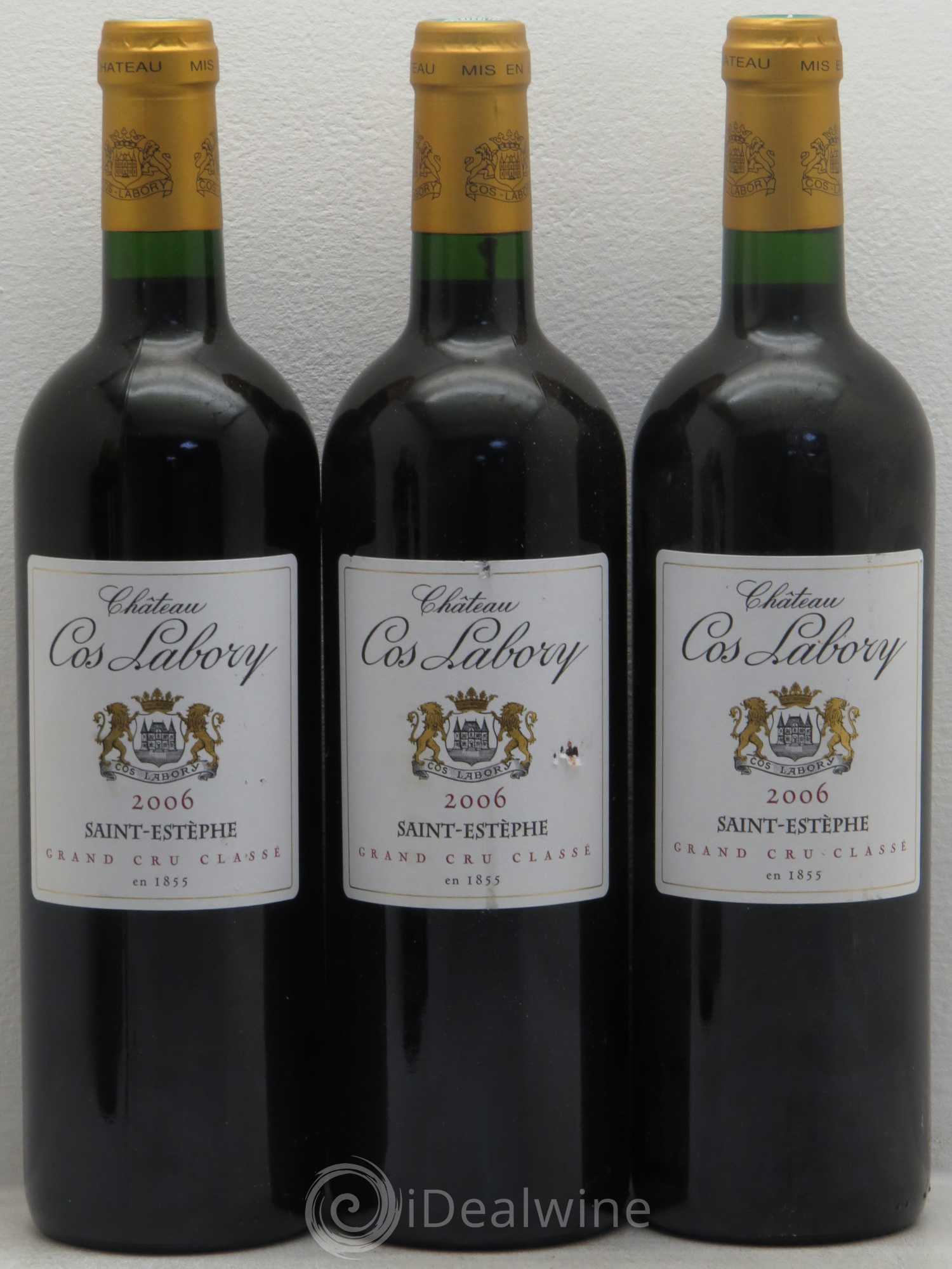 Château Cos Labory 5ème Grand Cru Classé 2006 - Lot de 6 bouteilles - 2