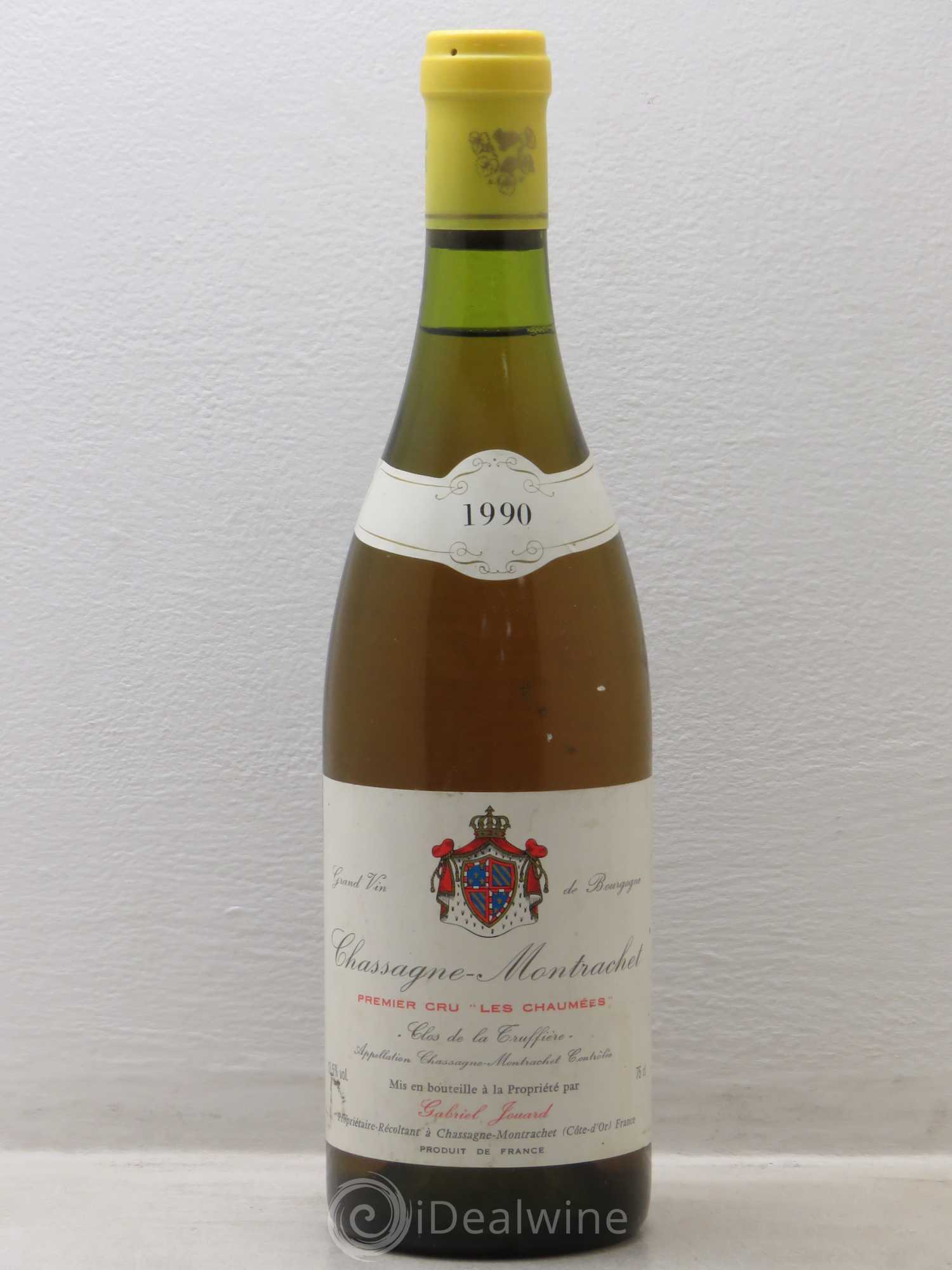 Chassagne-Montrachet 1er Cru Les Chaumées - Jouard 1990 - Posten von 1 Flasche - 0