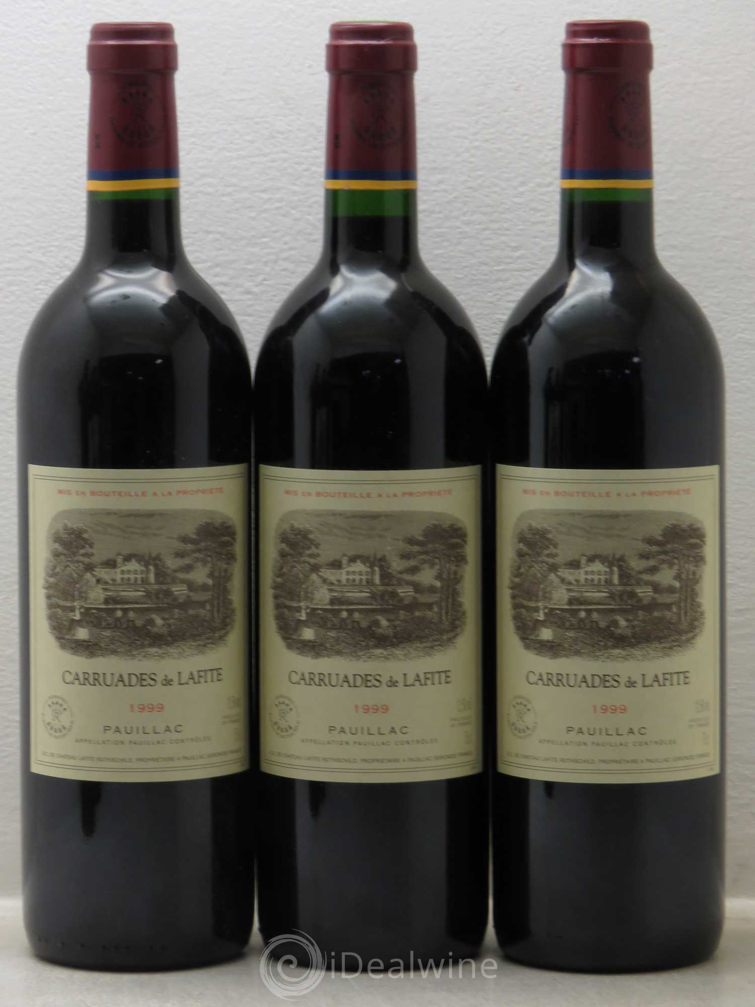 Carruades de Lafite Rothschild Second Vin 1999 - Lot de 6 bouteilles - 1