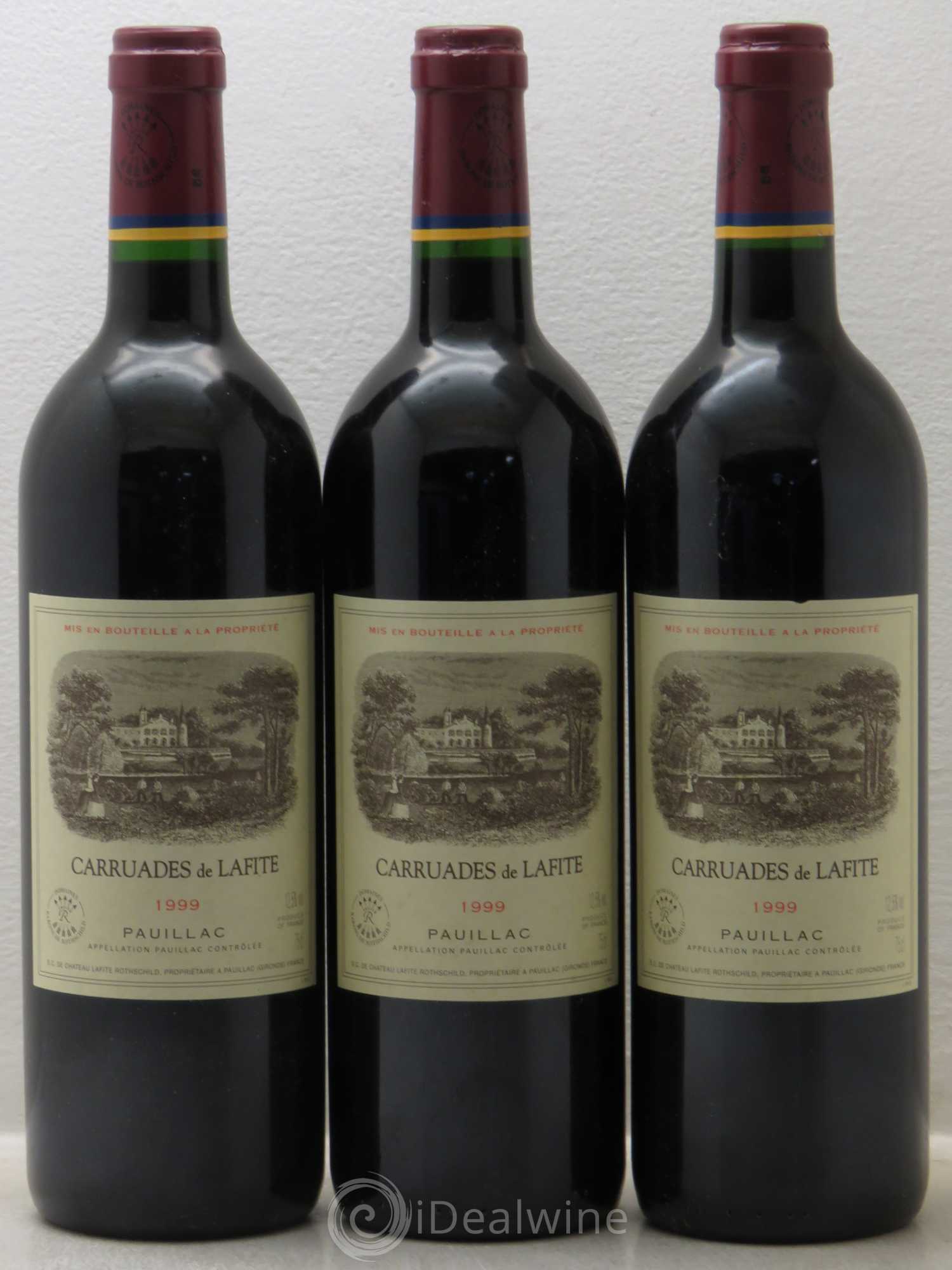 Carruades de Lafite Rothschild Second Vin 1999 - Lot de 6 bouteilles - 2