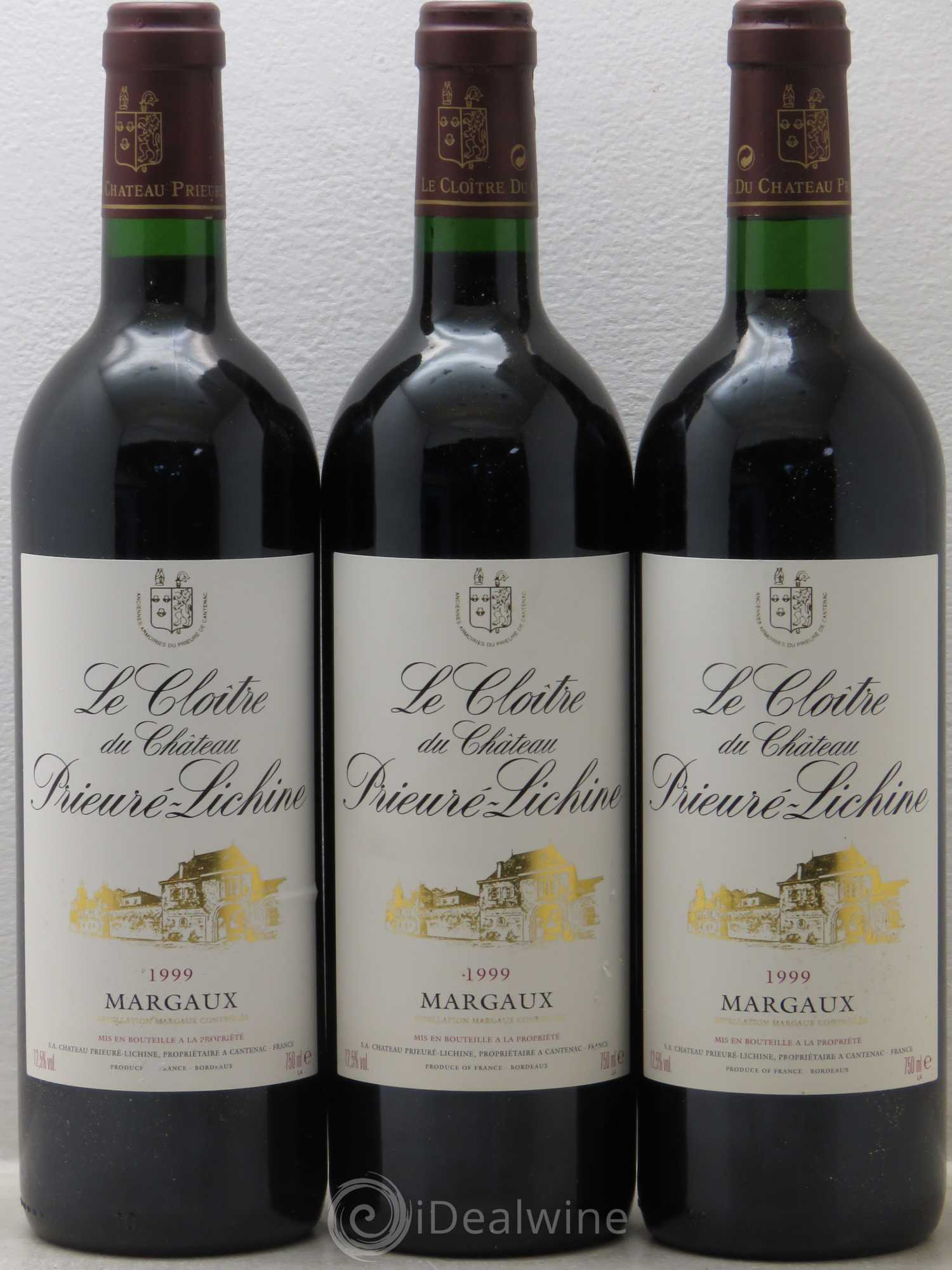 Cloître de Prieuré Lichine 1999 - Lot de 6 bouteilles - 2