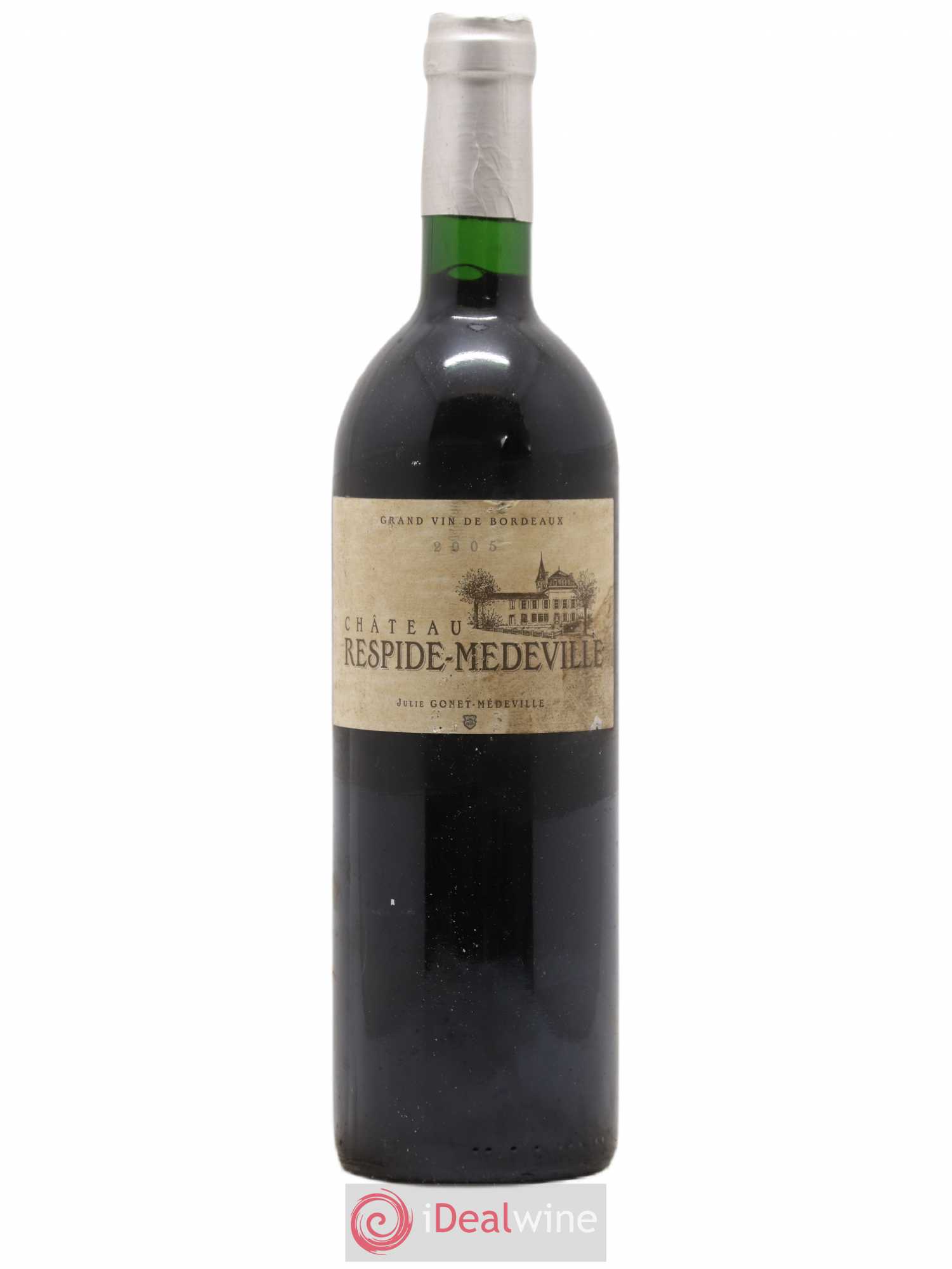 Château Respide Médeville 2005 - Lot de 1 bouteille - 0