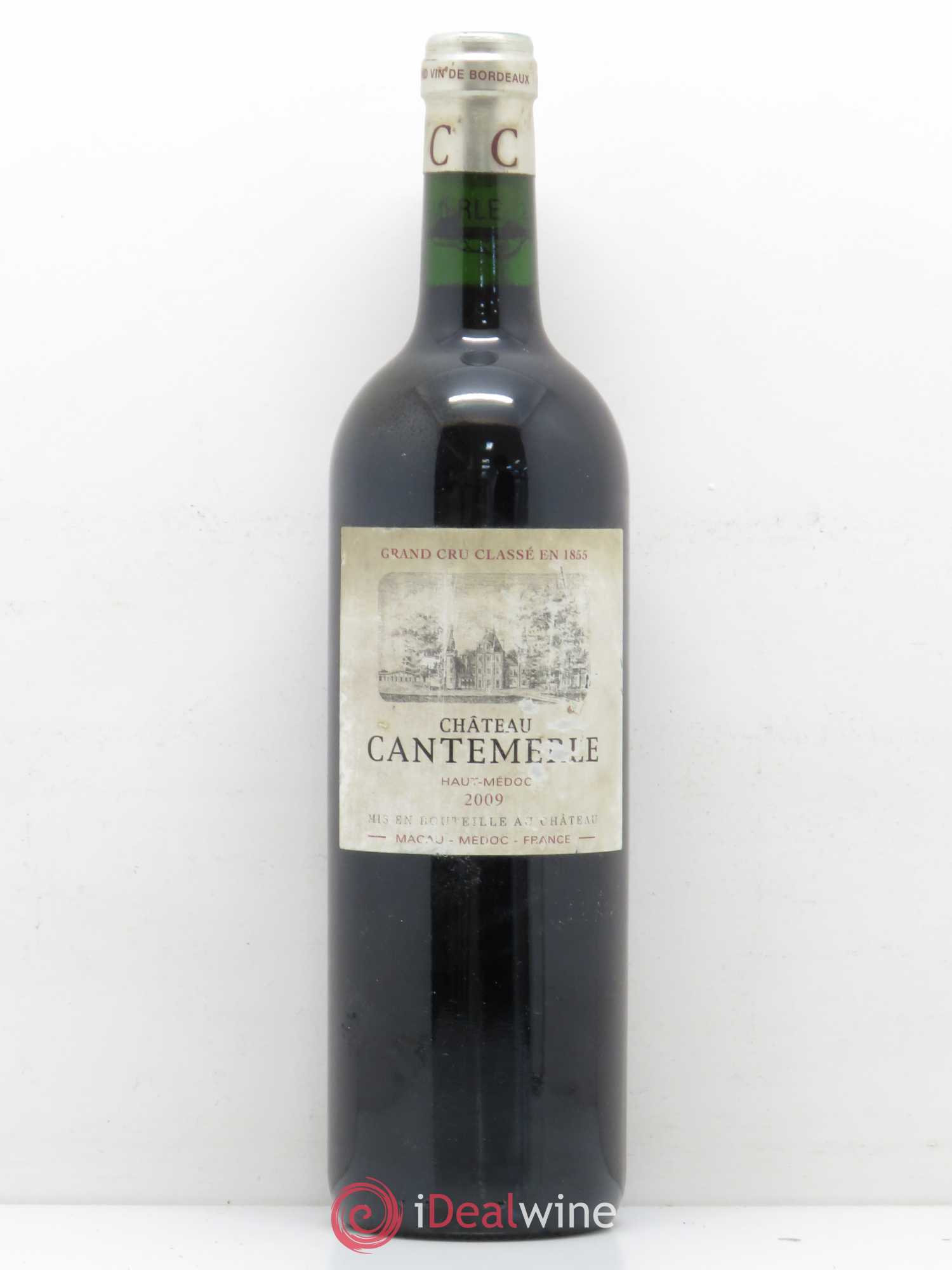 Château Cantemerle 5ème Grand Cru Classé 2009 - Lot de 1 bouteille - 0