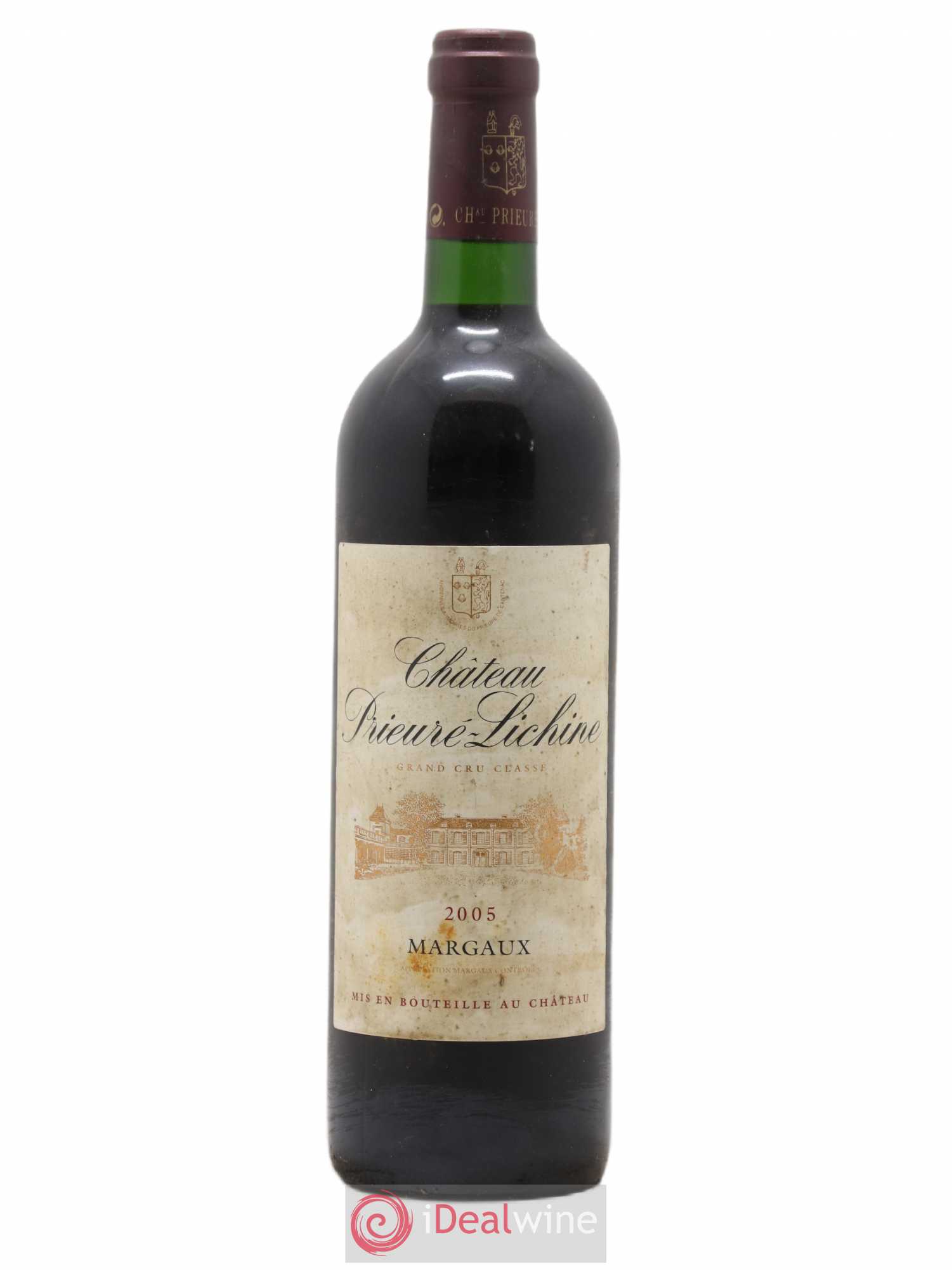 Château Prieuré Lichine 4ème Grand Cru Classé 2005 - Lot de 1 bouteille - 0