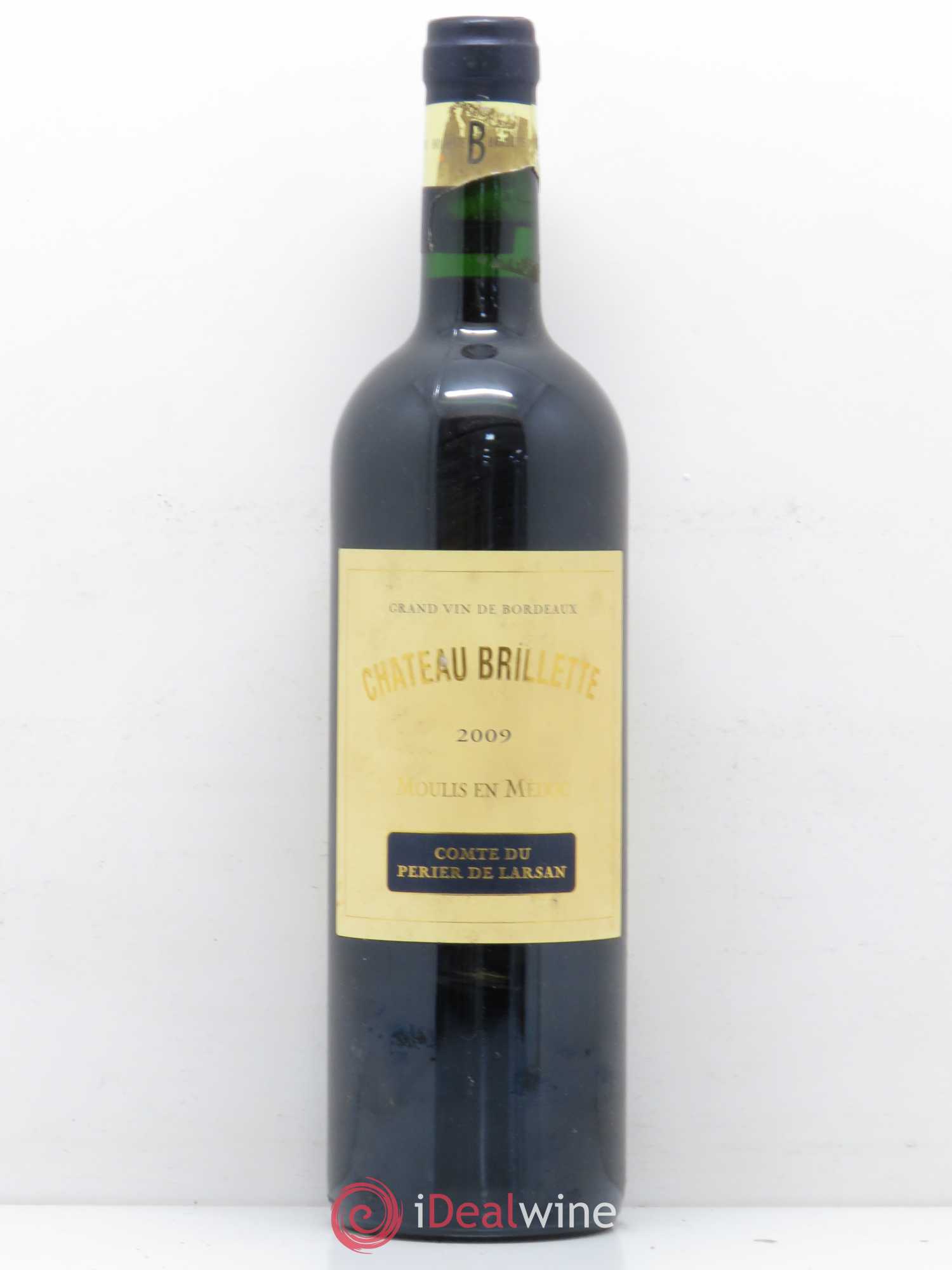 Château Brillette Cru Bourgeois 2009 - Lot de 1 bouteille - 0
