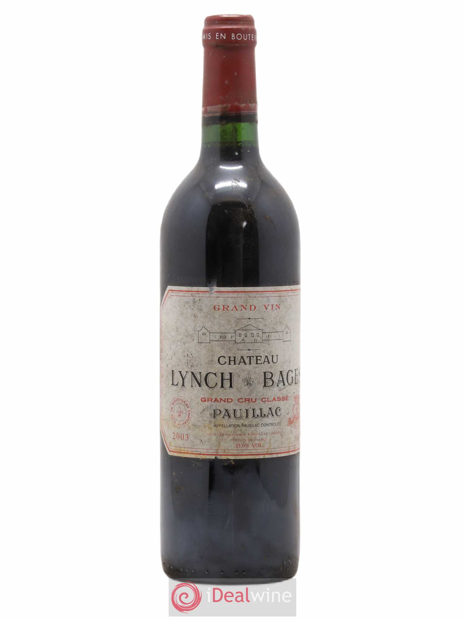 Château Lynch Bages 5ème Grand Cru Classé 2003 - Lot de 1 bouteille - 0