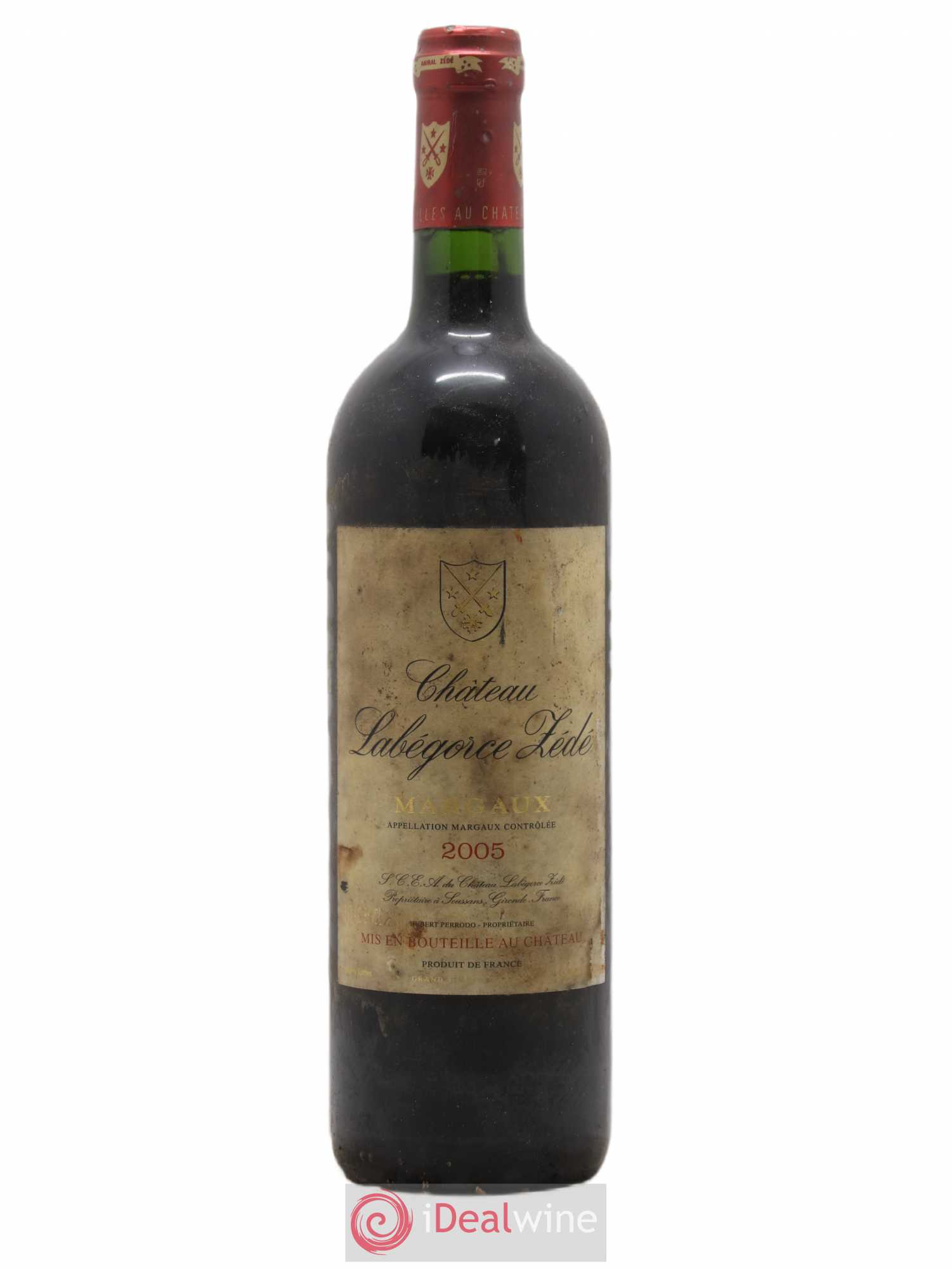Château Labegorce Zédé Cru Bourgeois 2005 - Lot de 1 bouteille - 0