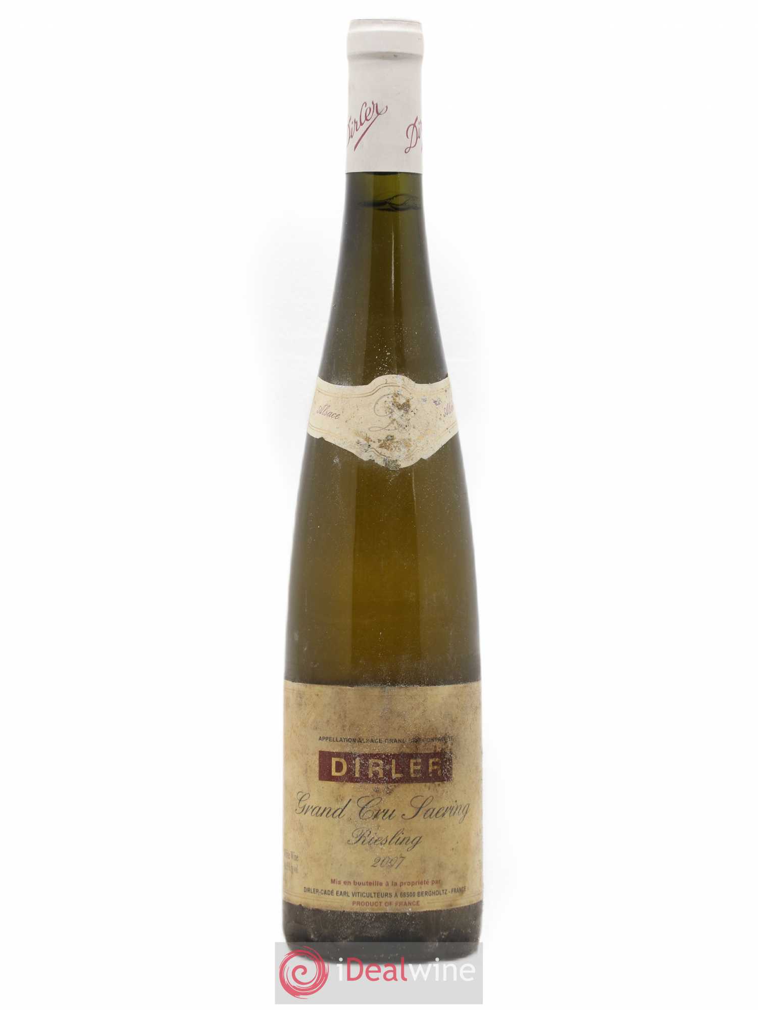 Riesling Saering Dirler Cadé 2007 - Posten von 1 Flasche - 0