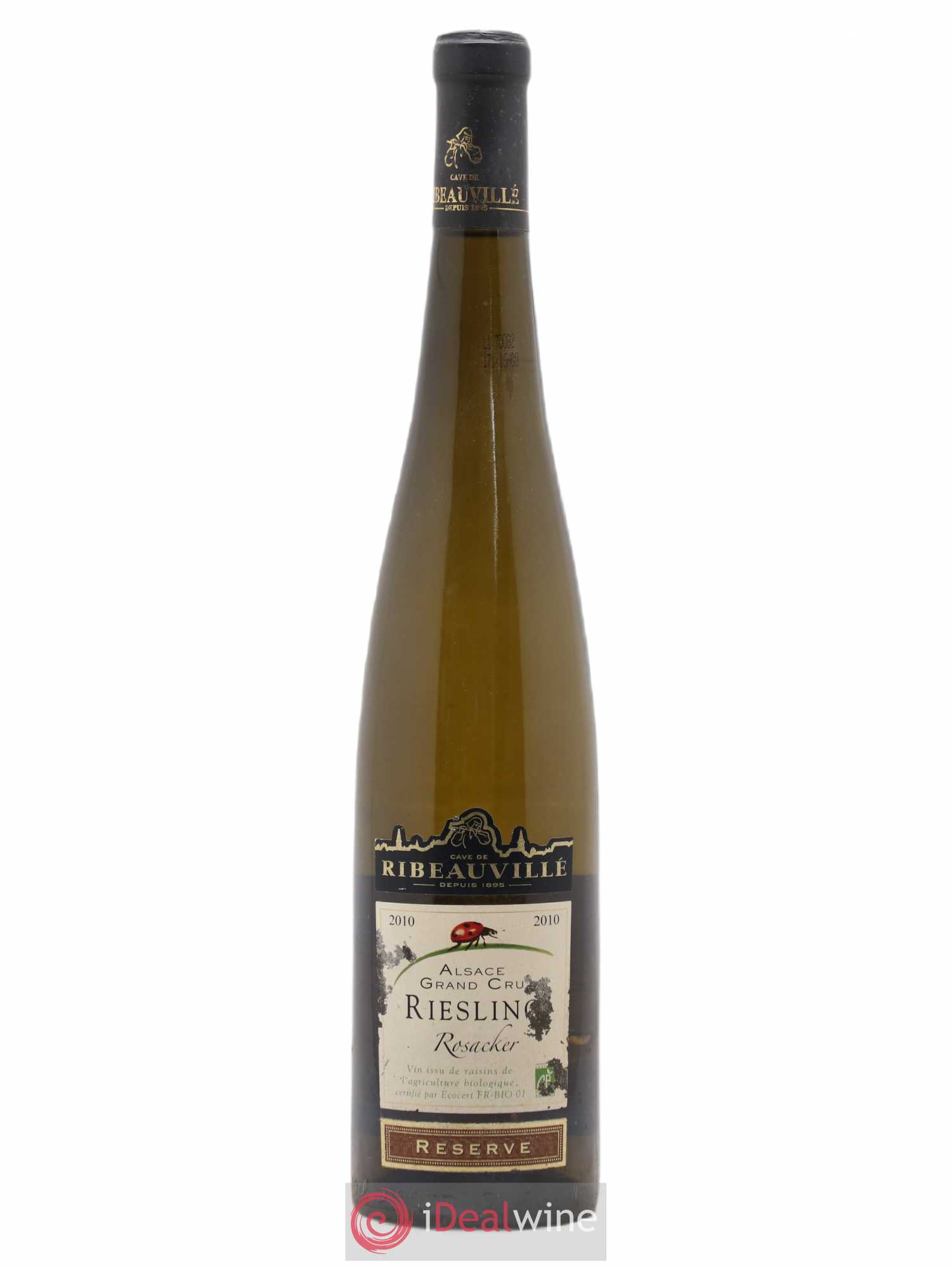 Riesling Cave Ribeauvillé Rosacker Reserve 2010 - Lot de 1 bouteille - 0