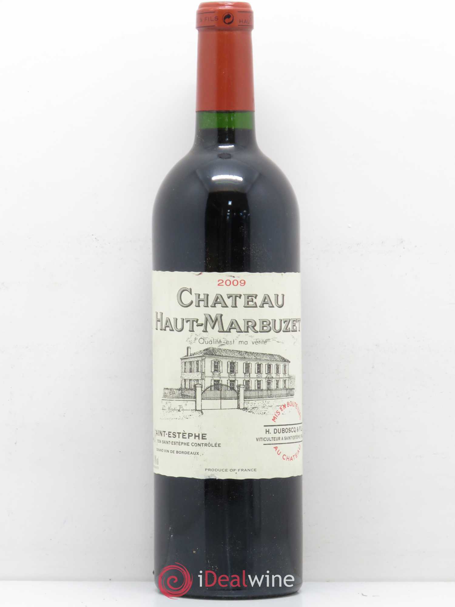 Château Haut Marbuzet 2009 - Lot de 1 bouteille - 0