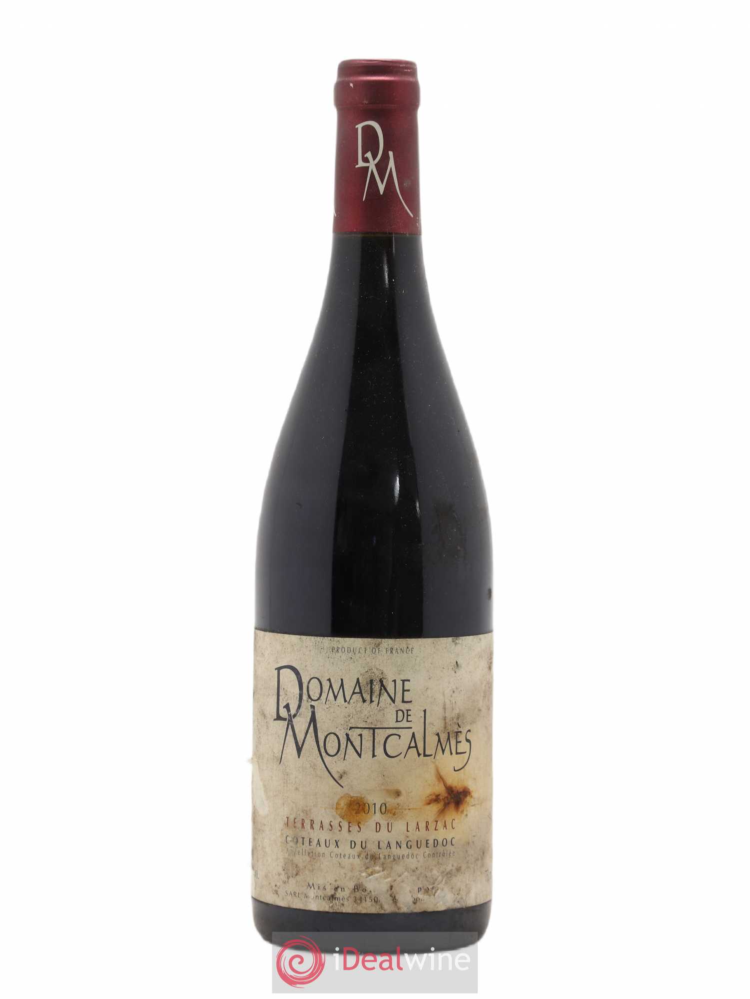 Terrasses du Larzac Domaine de Montcalmès Frédéric Pourtalié 2010 - Lot de 1 bouteille - 0