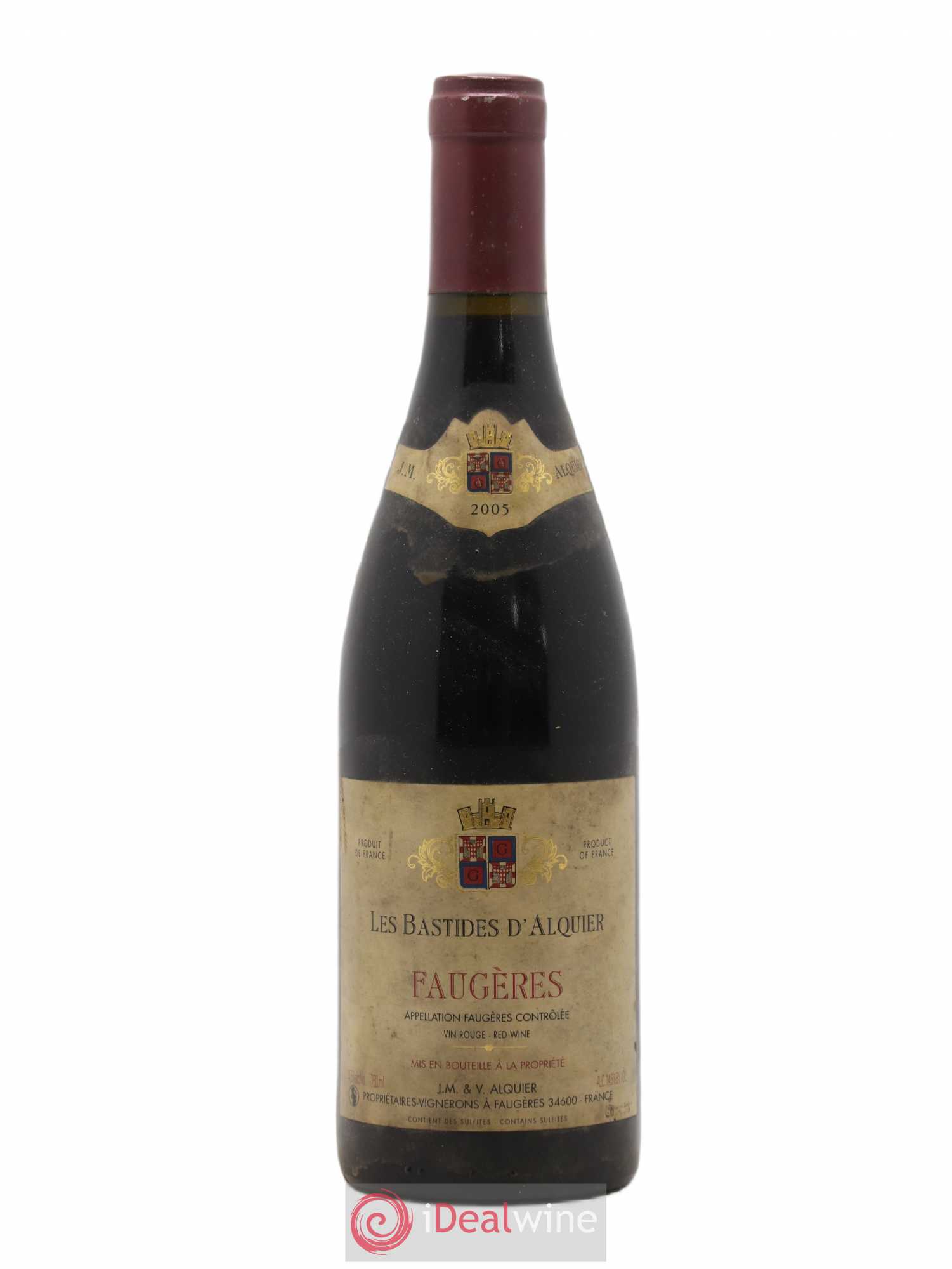 Faugères Domaine Jean-Michel Alquier Les Bastides d'Alquier 2005 - Lot de 1 bouteille - 0