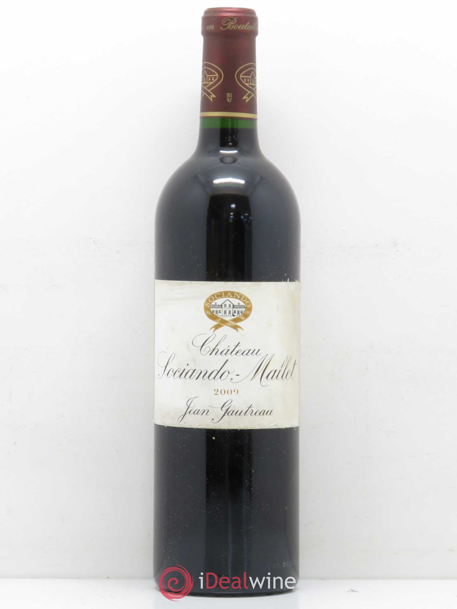 Château Sociando Mallet 2009 - Lot de 1 bouteille - 0