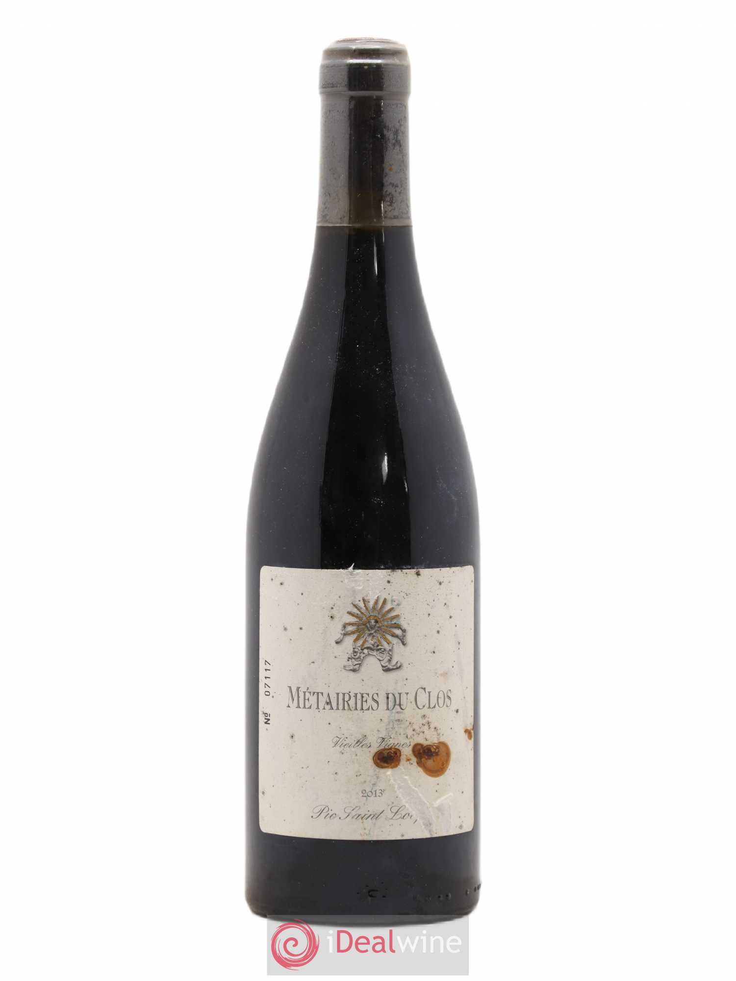 Pic Saint-Loup Les Métairies du Clos Vieilles Vignes Christophe Peyrus et Françoise Julien 2013 - Lot de 1 bouteille - 0