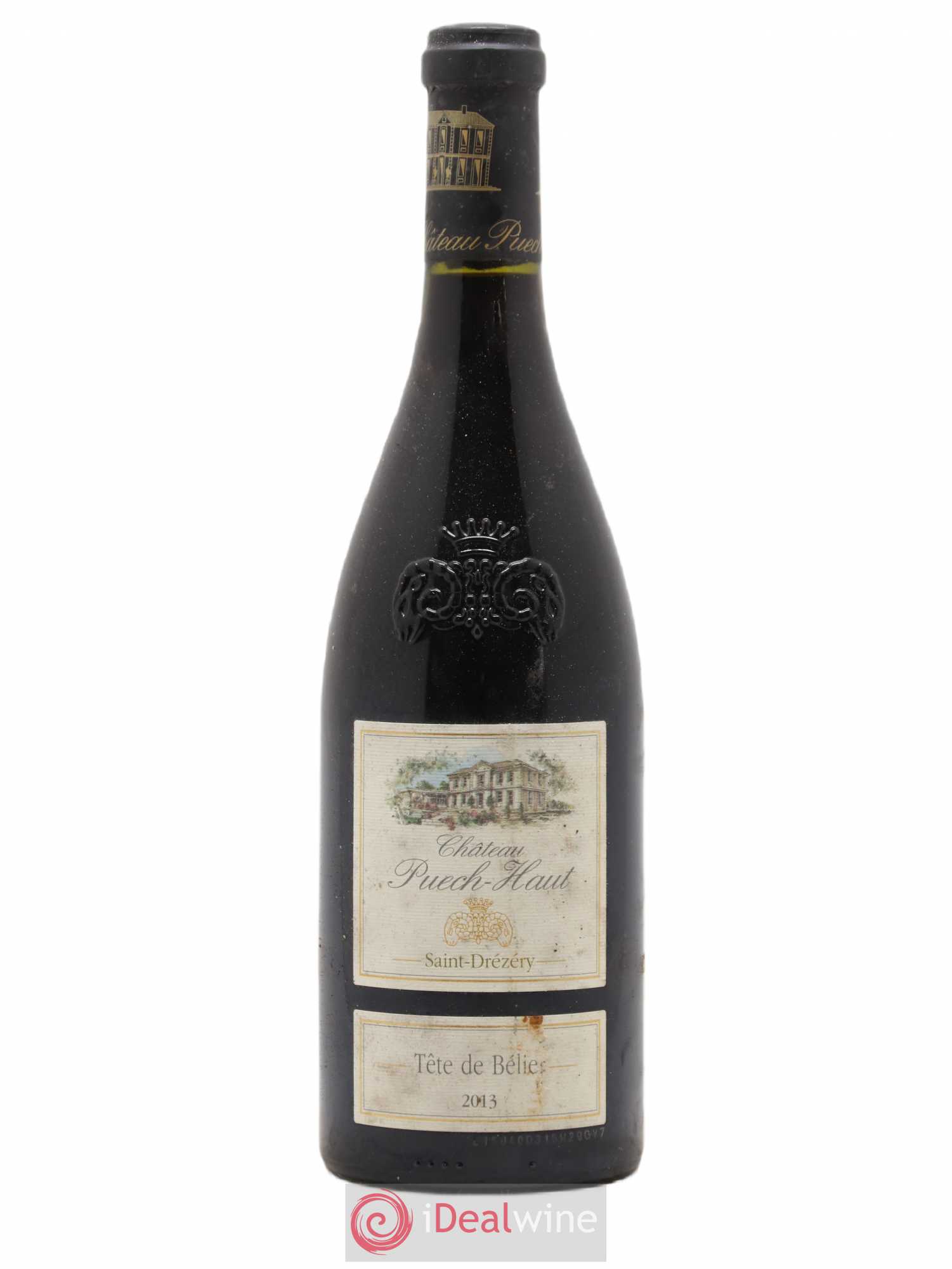 Languedoc Château Puech-Haut Tête de Bélier Gérard Bru 2013 - Lot de 1 bouteille - 0